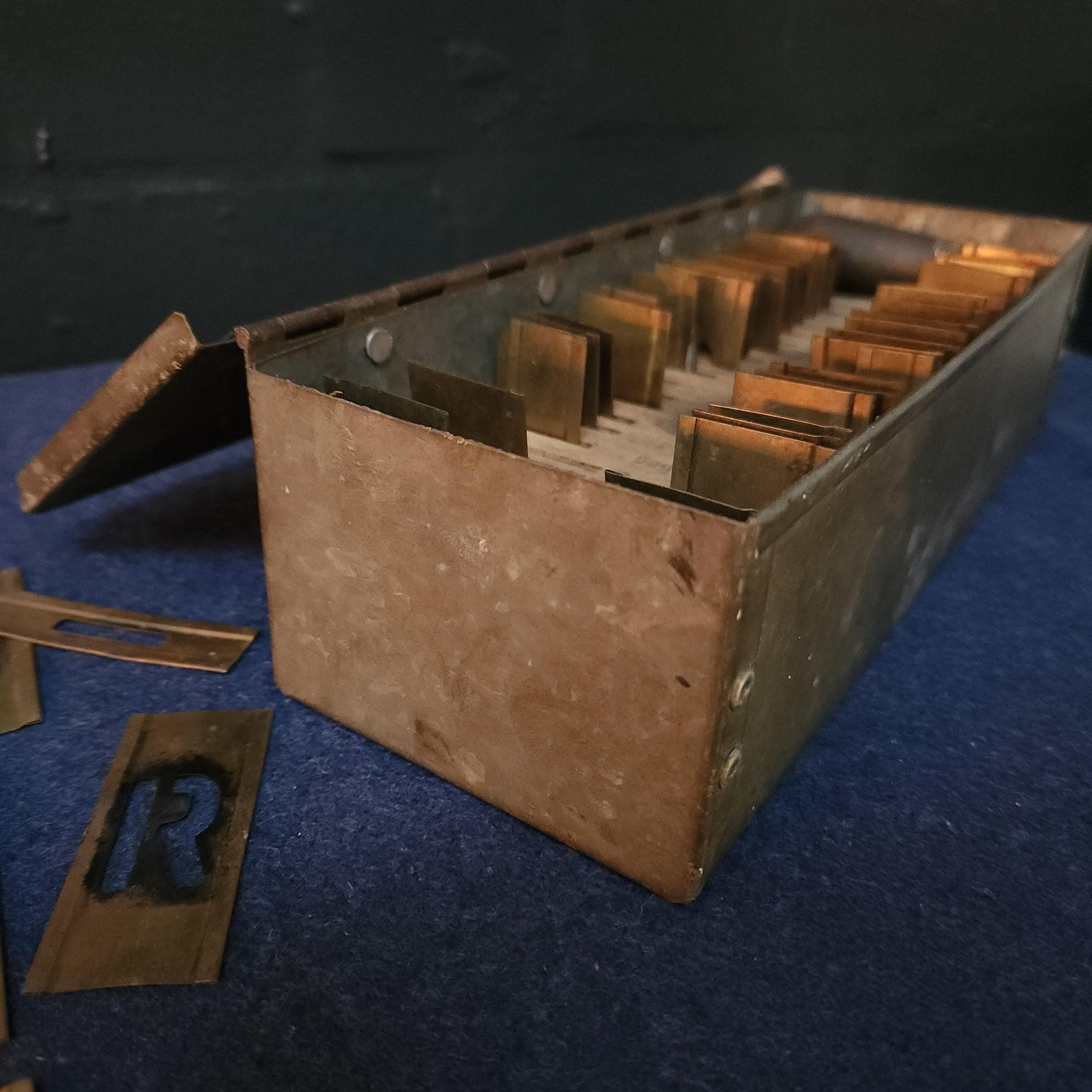 Industrial Linking Stencil Set - Circa 1940/50's