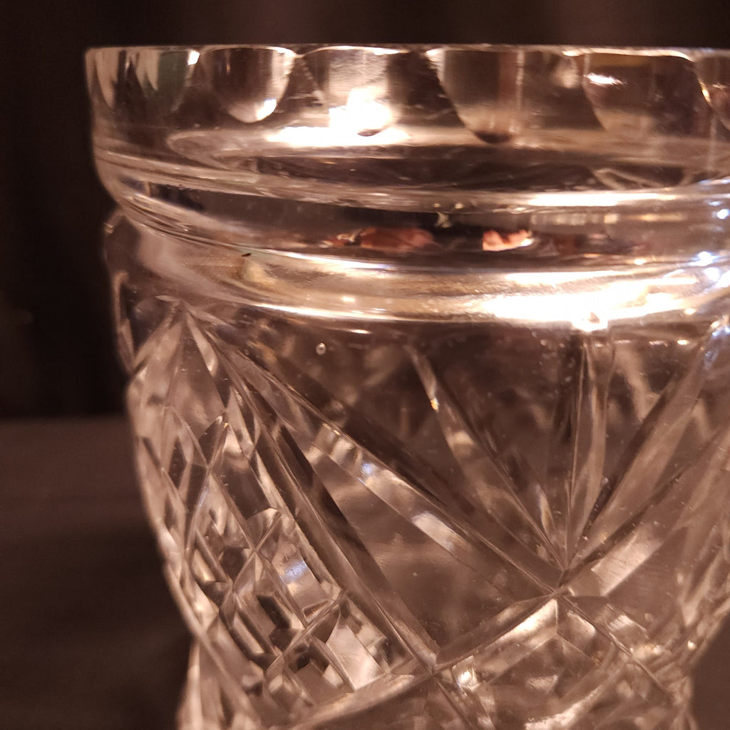 Cut Glass Ice Bucket