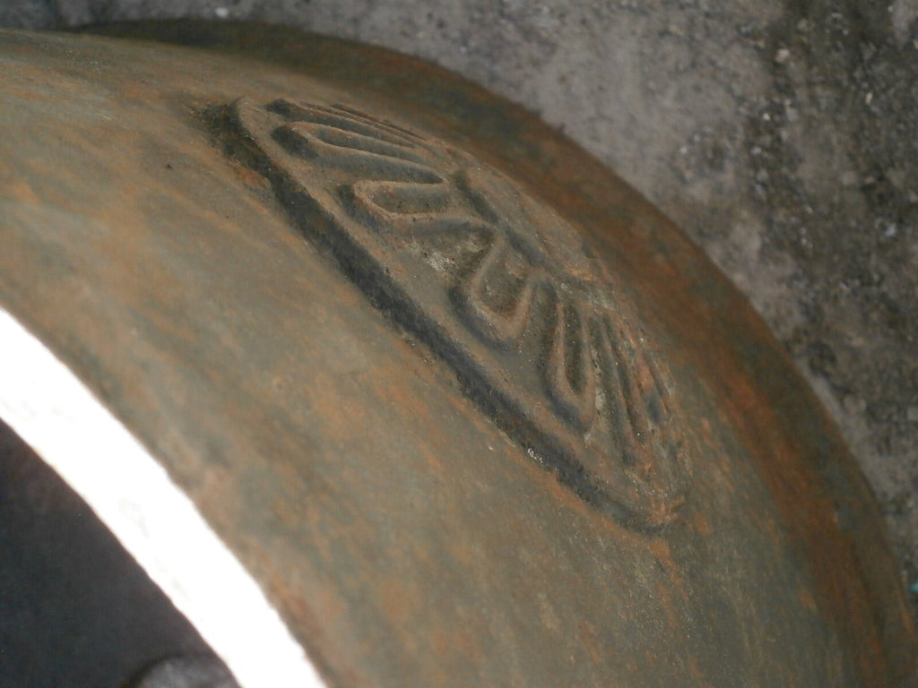 Victorian Regency Style Cast Iron Garden Pot - Antique