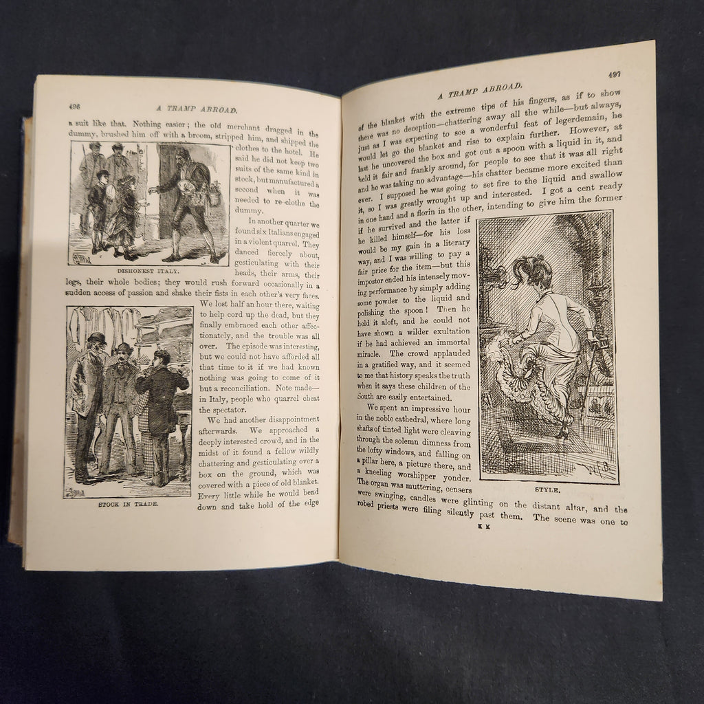 A Tramp Abroad, Mark Twain, 1908