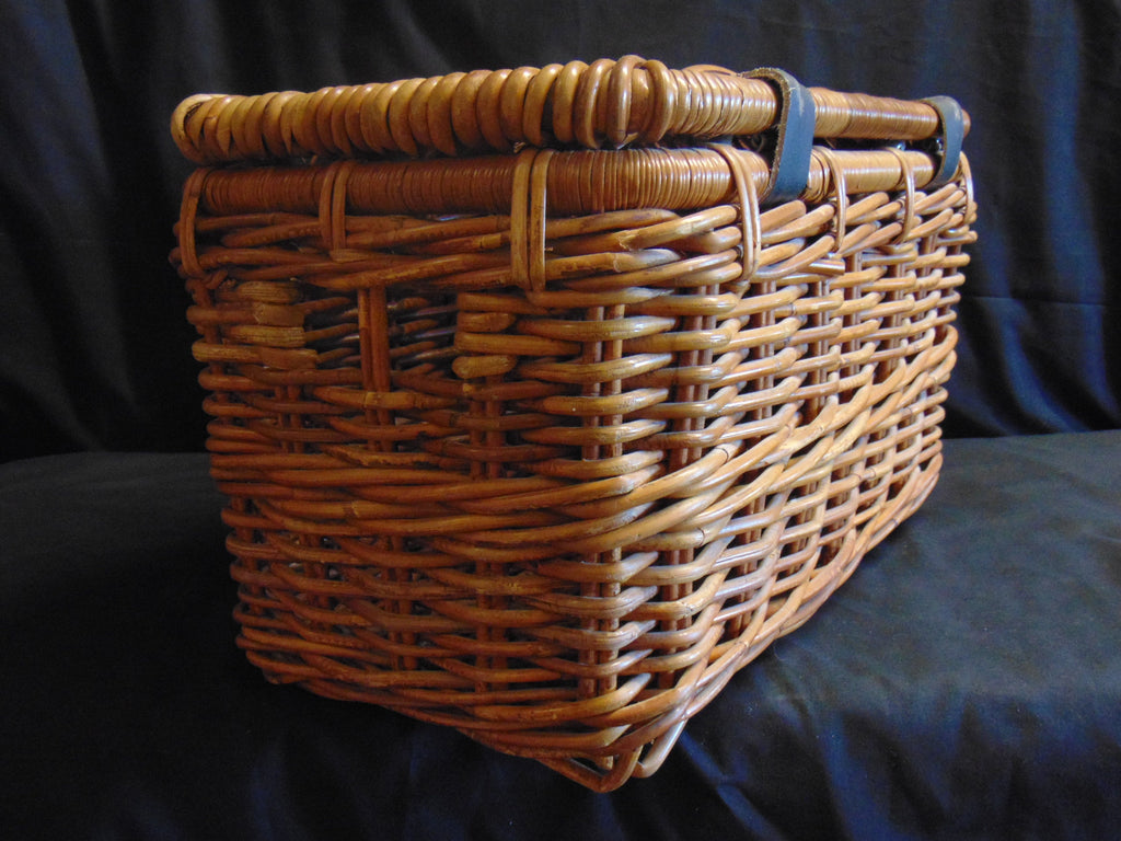 Vintage Wicker Fishing Creel