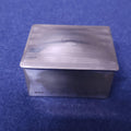 Silverplated Box, Engine-Turned Engraved, Wood Lined