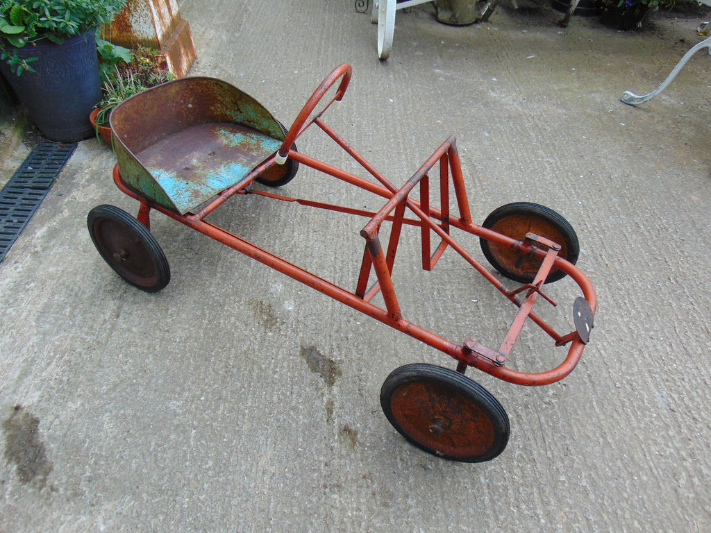 Vintage 1940/50's Child's Toy Pedal Go Kart