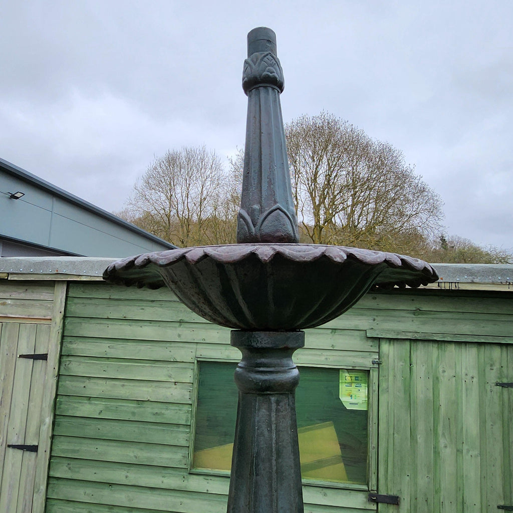 19th Century Cast Iron Garden Fountain - Coalbrookdale Style