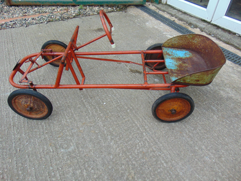 Vintage 1940/50's Child's Toy Pedal Go Kart