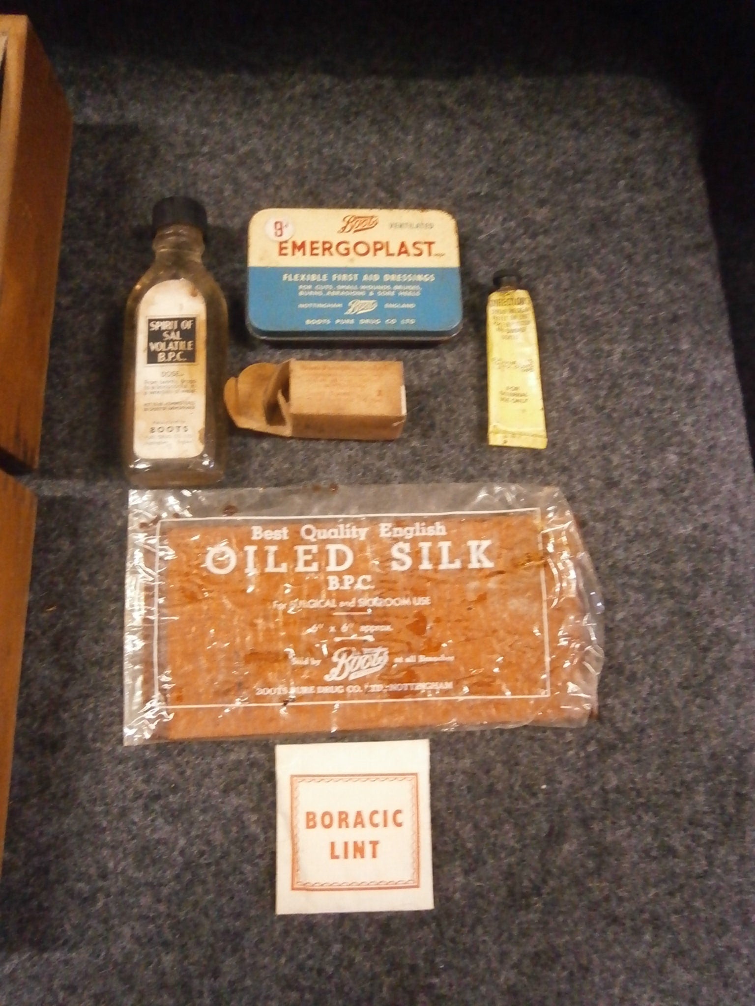 The Home First Aid Case by Boots, Nottingaham - Vintage
