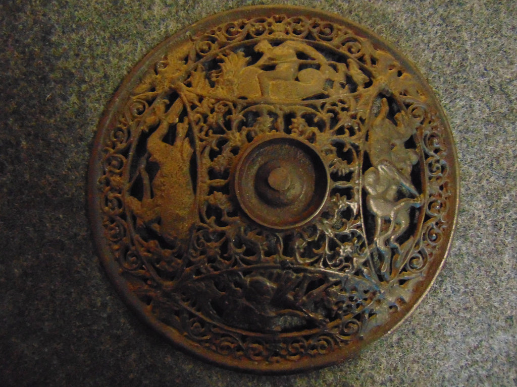 NOW SOLD **** Coalbrookdale Cast Iron Bowl Circa 1860