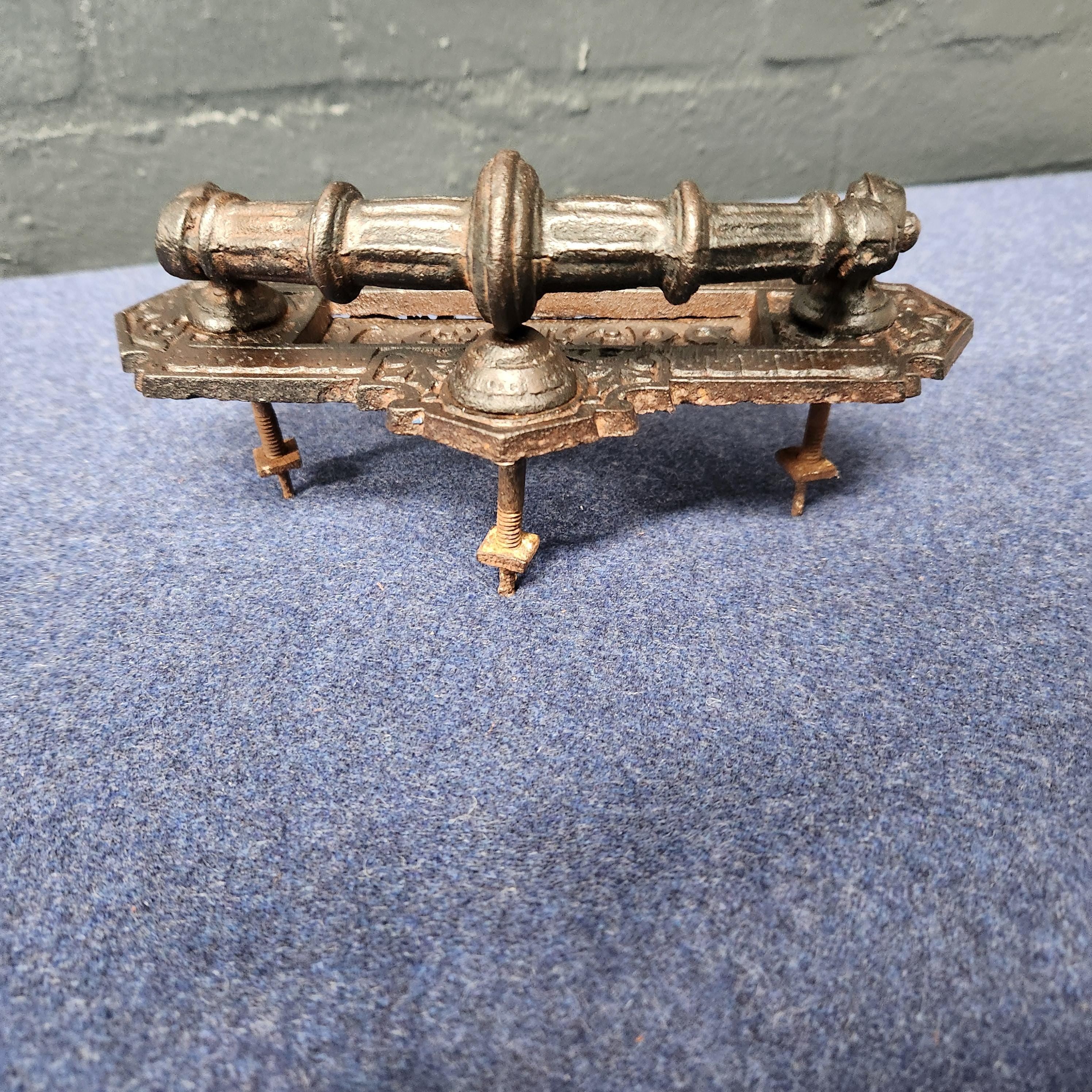 Late Victorian Cast Iron Letter Flap/Door Knocker