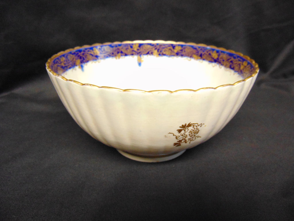 Caughley Porcelain Fluted Bowl Circa 1791-1793