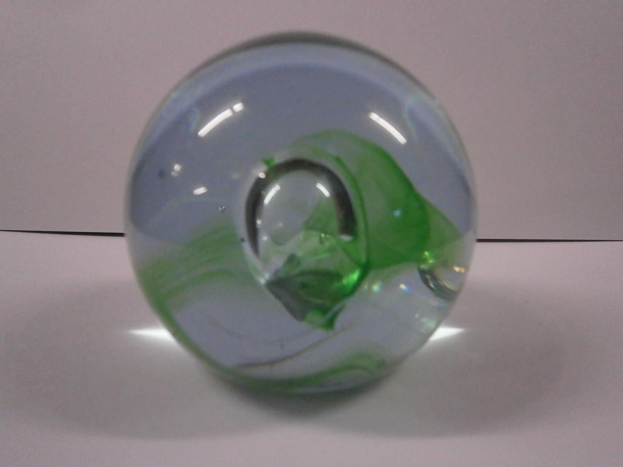Caithness Moon Crystal Paperweight