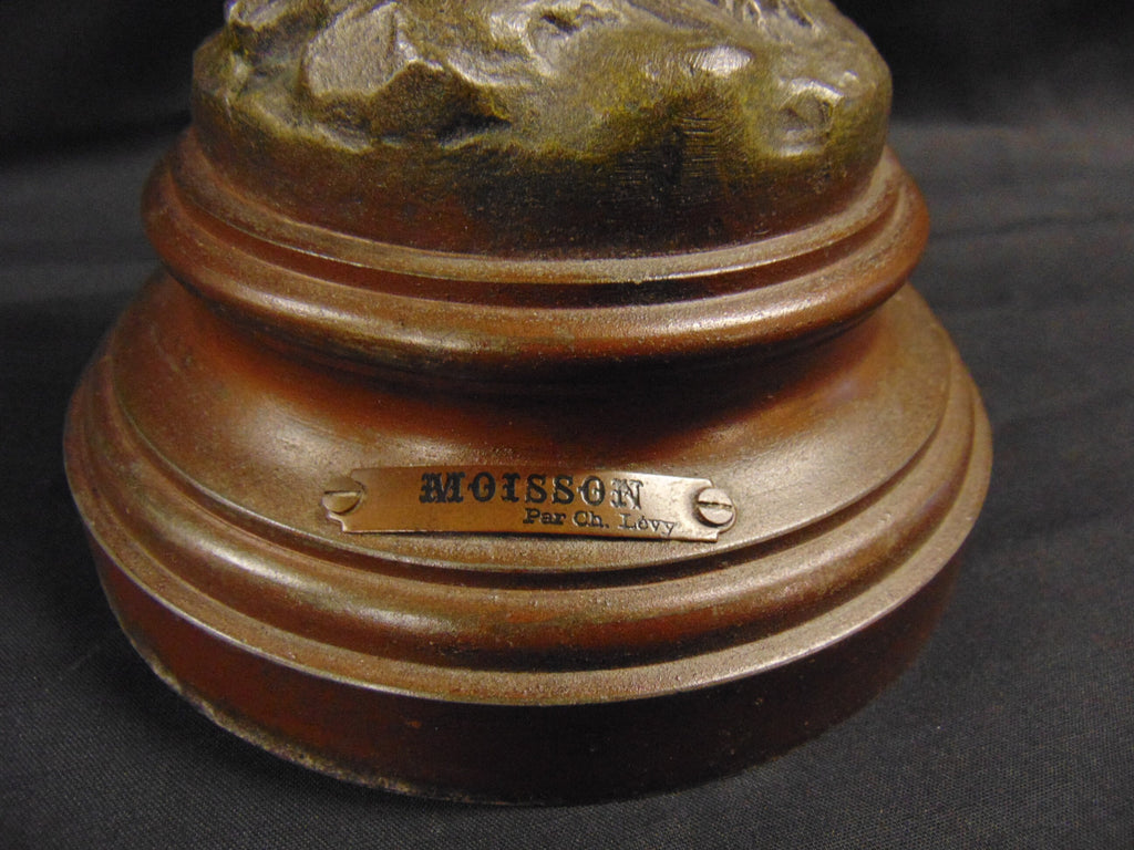 Cold Painted French Spelter Figure, Moisson by Ch Levy