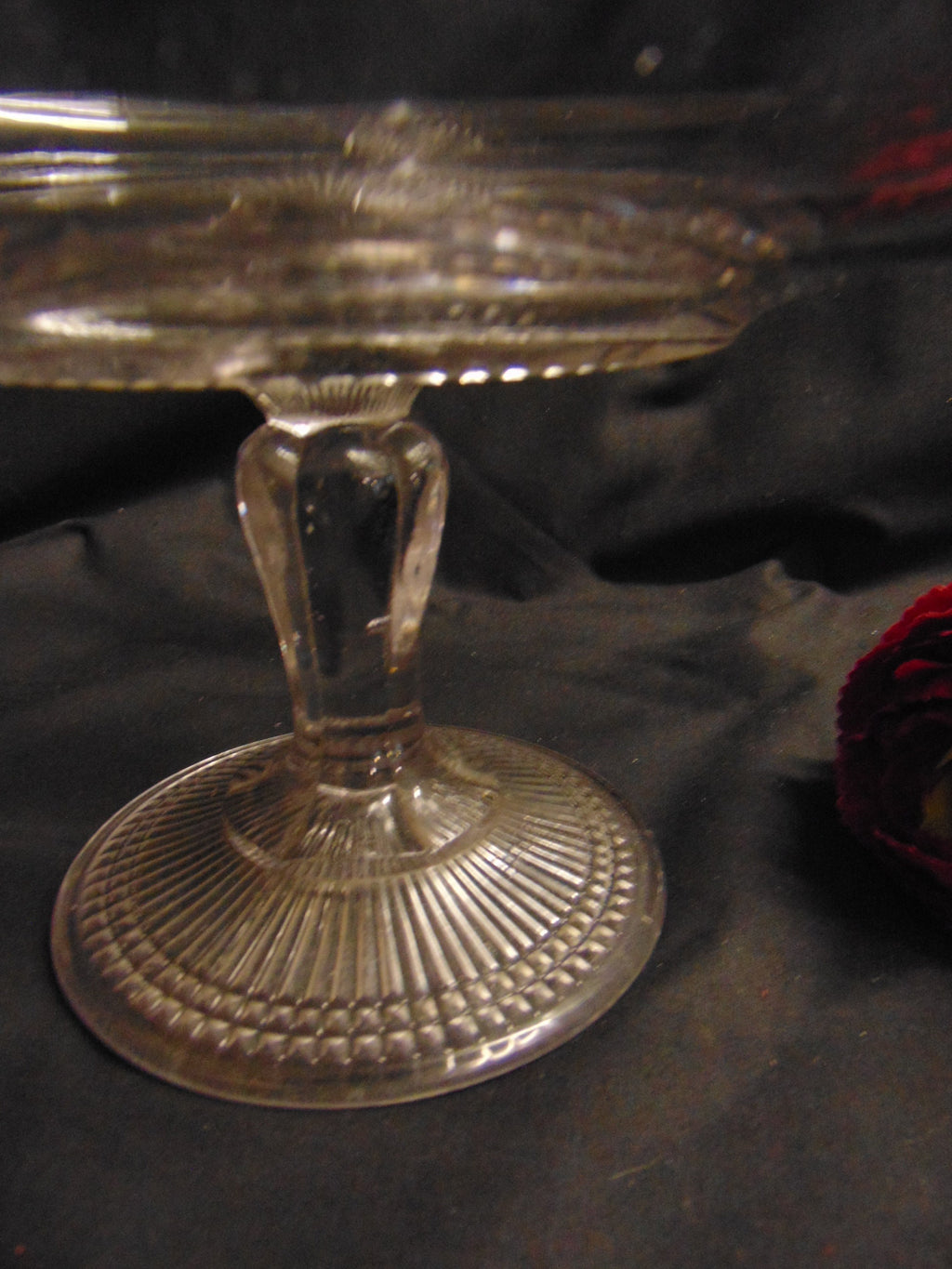 Edwardian Pressed Glass Comport