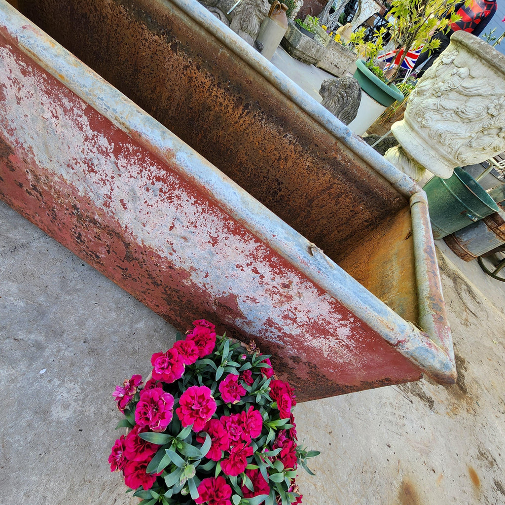Old Galvanised Water Trough - Planter Only