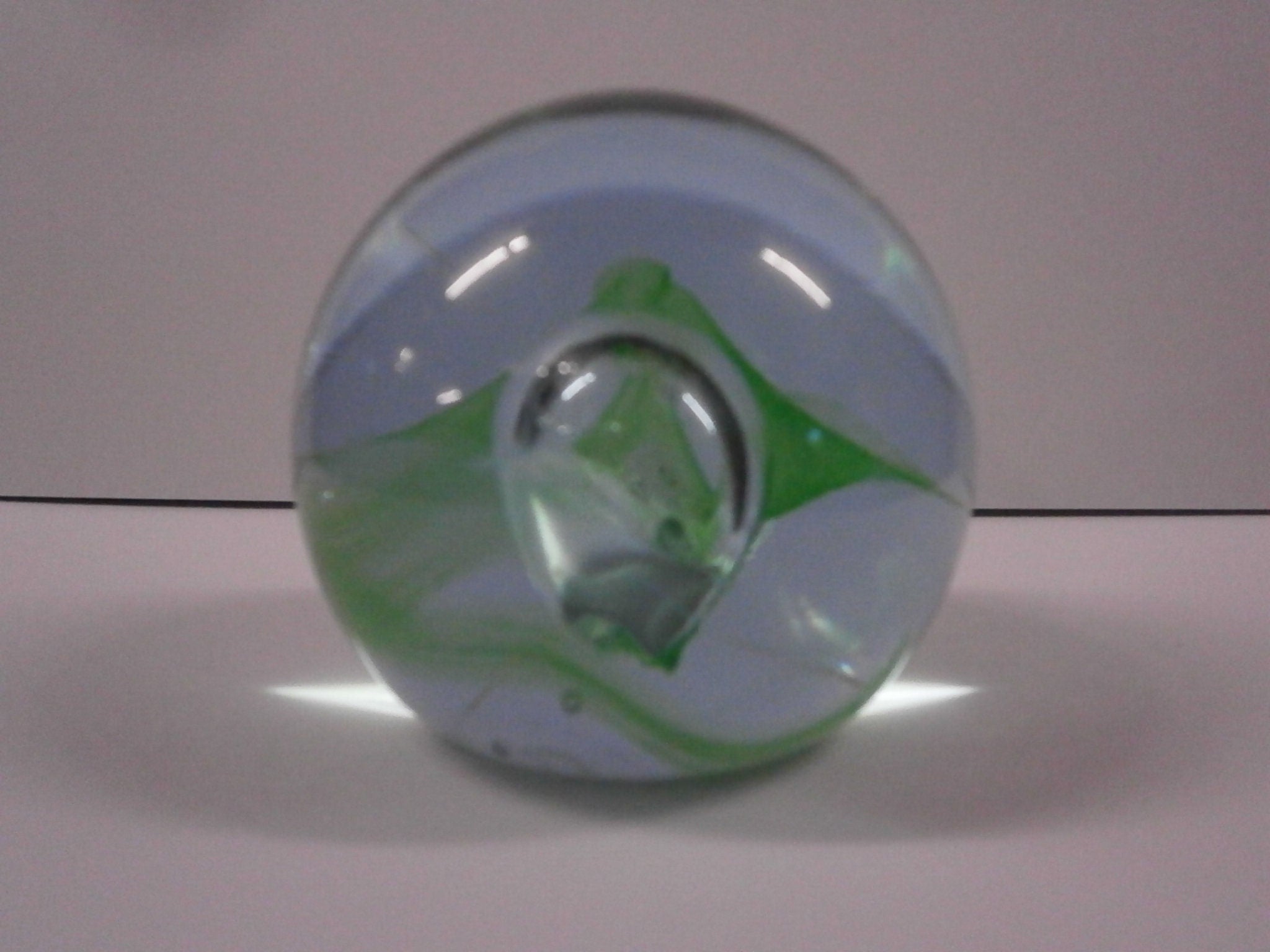 Caithness Moon Crystal Paperweight