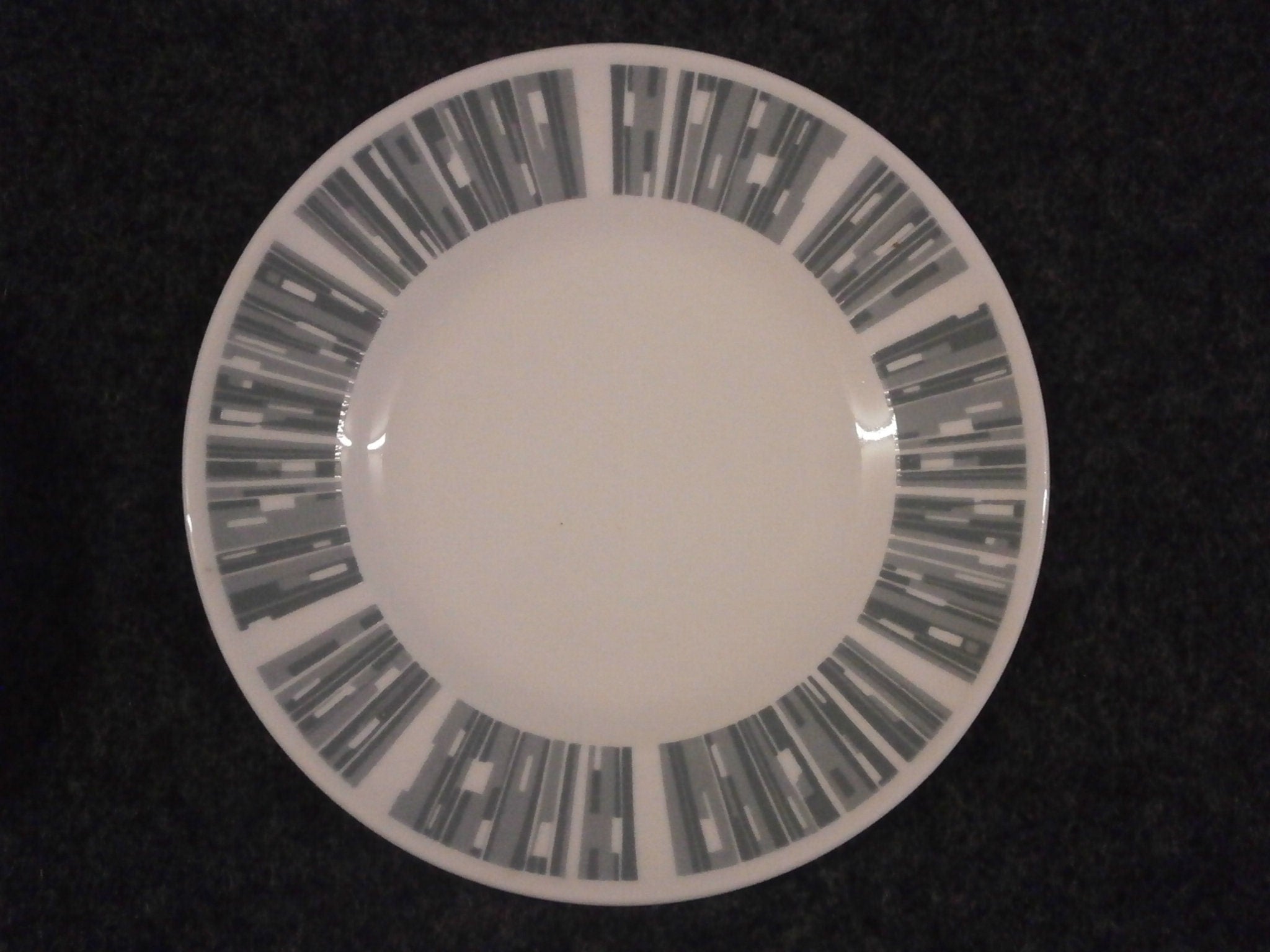 Tuscan "Manhattan" Pattern Trio - Cup, Saucer and Teaplate