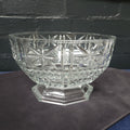 Italian Pressed Glass Decorative Bowl