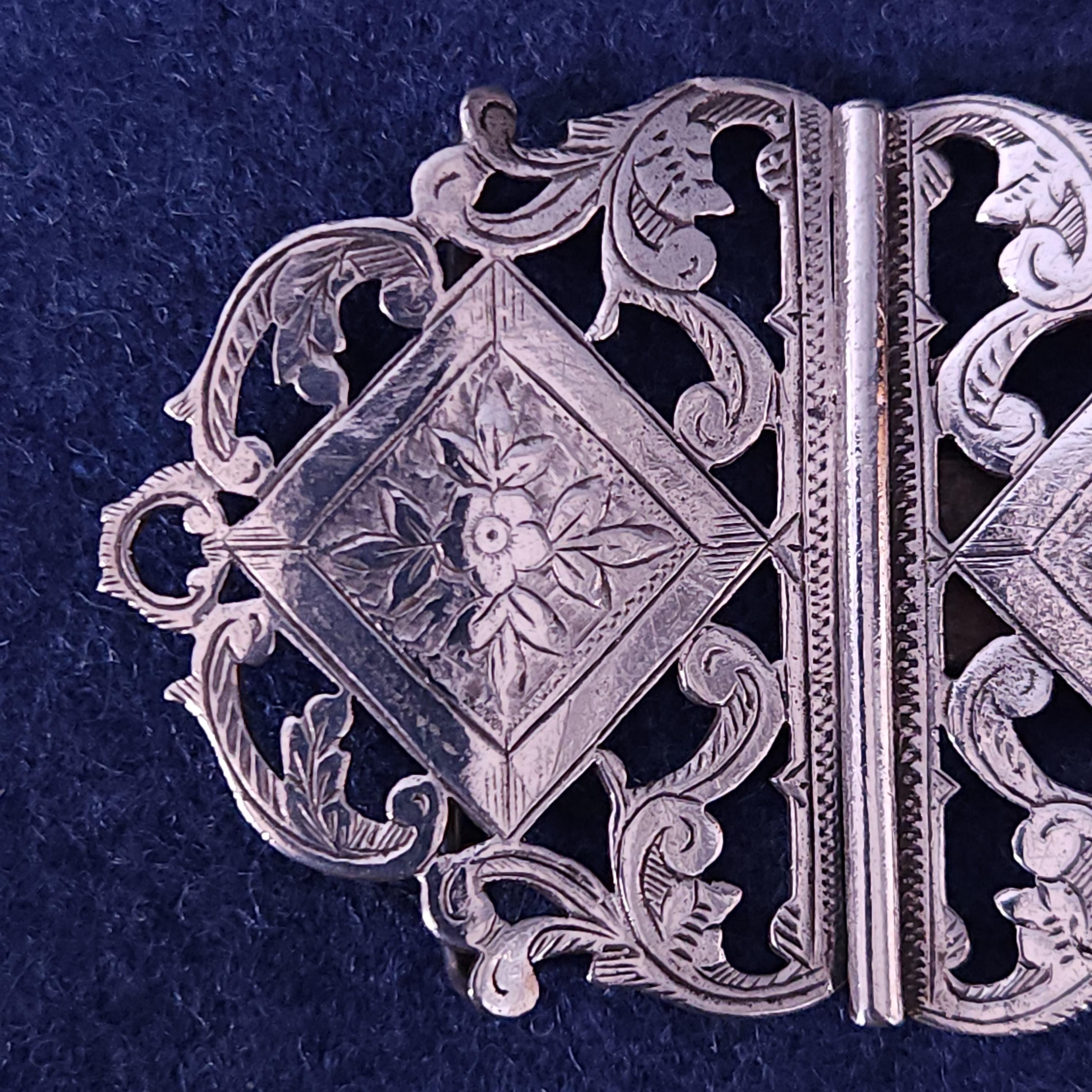 Hallmarked Silver Buckle