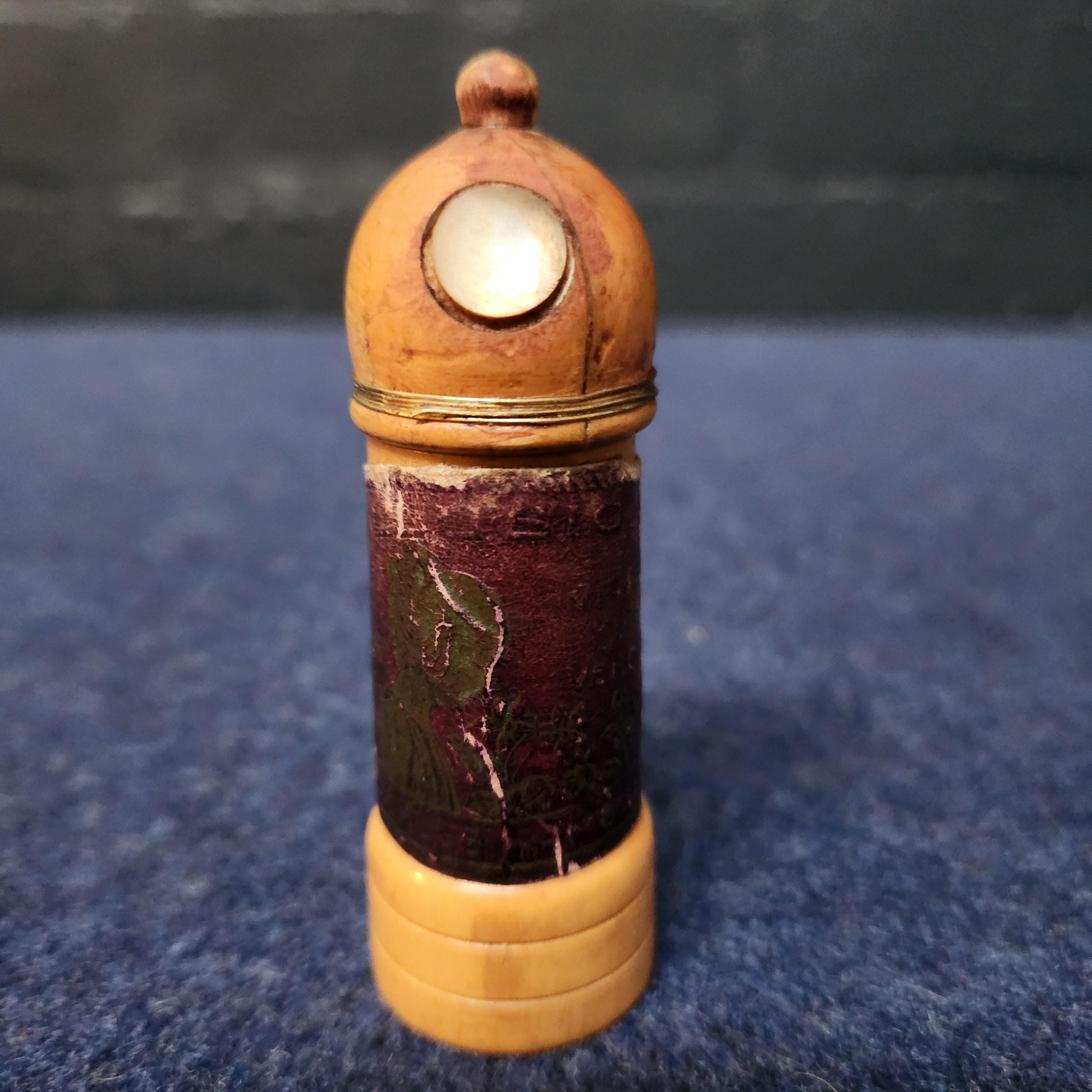 19th Century German Etui: Antique Sewing Case