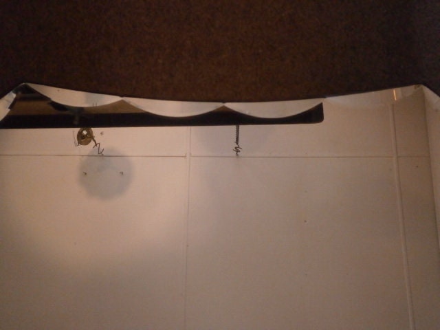 Art Deco Bevelled Edge Wall Mirror