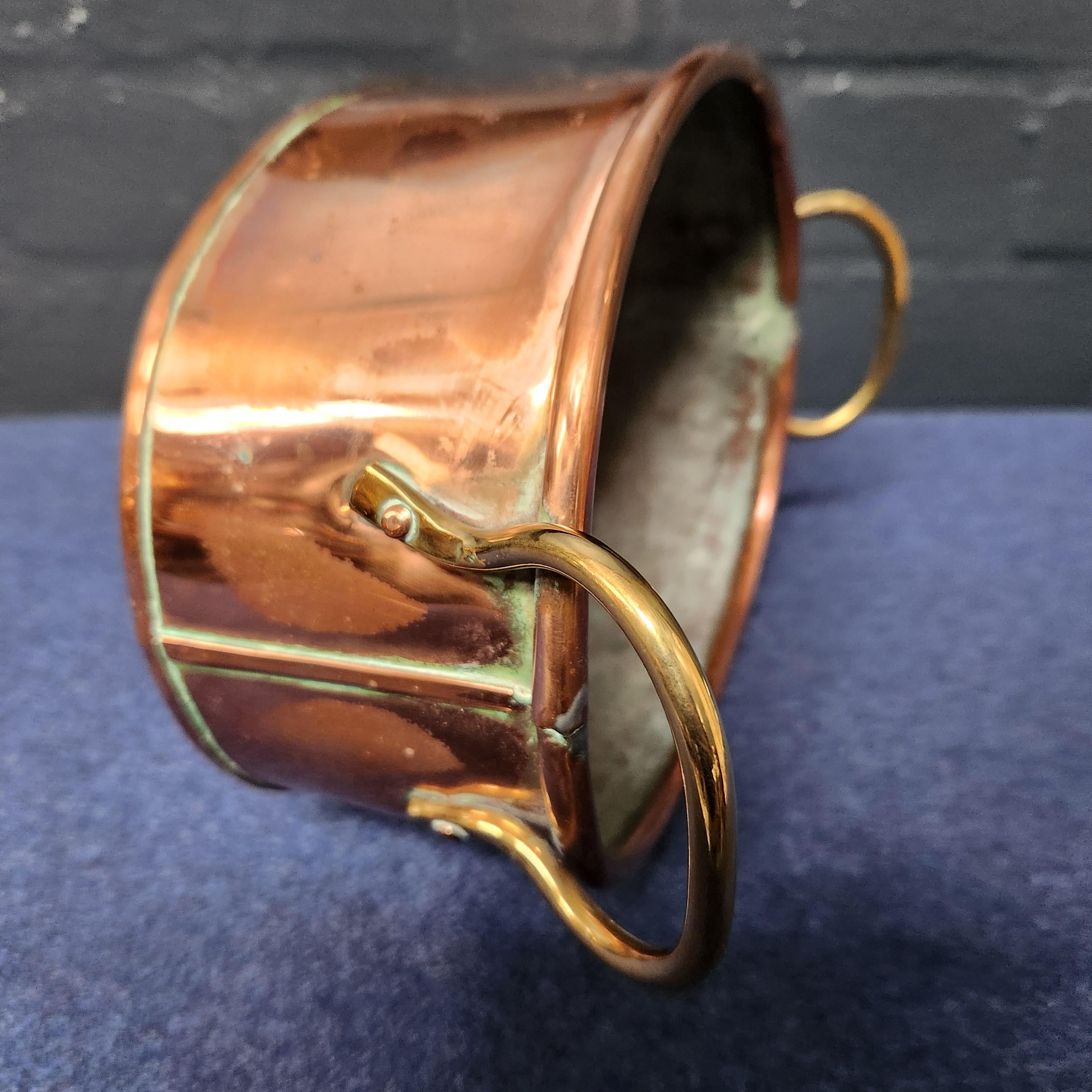 Twin Handled Copper Pan