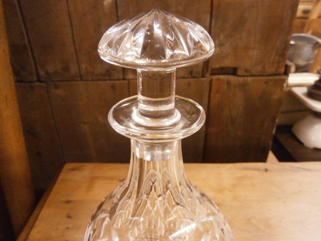 Early 20th Century Crystal Decanter - Vintage