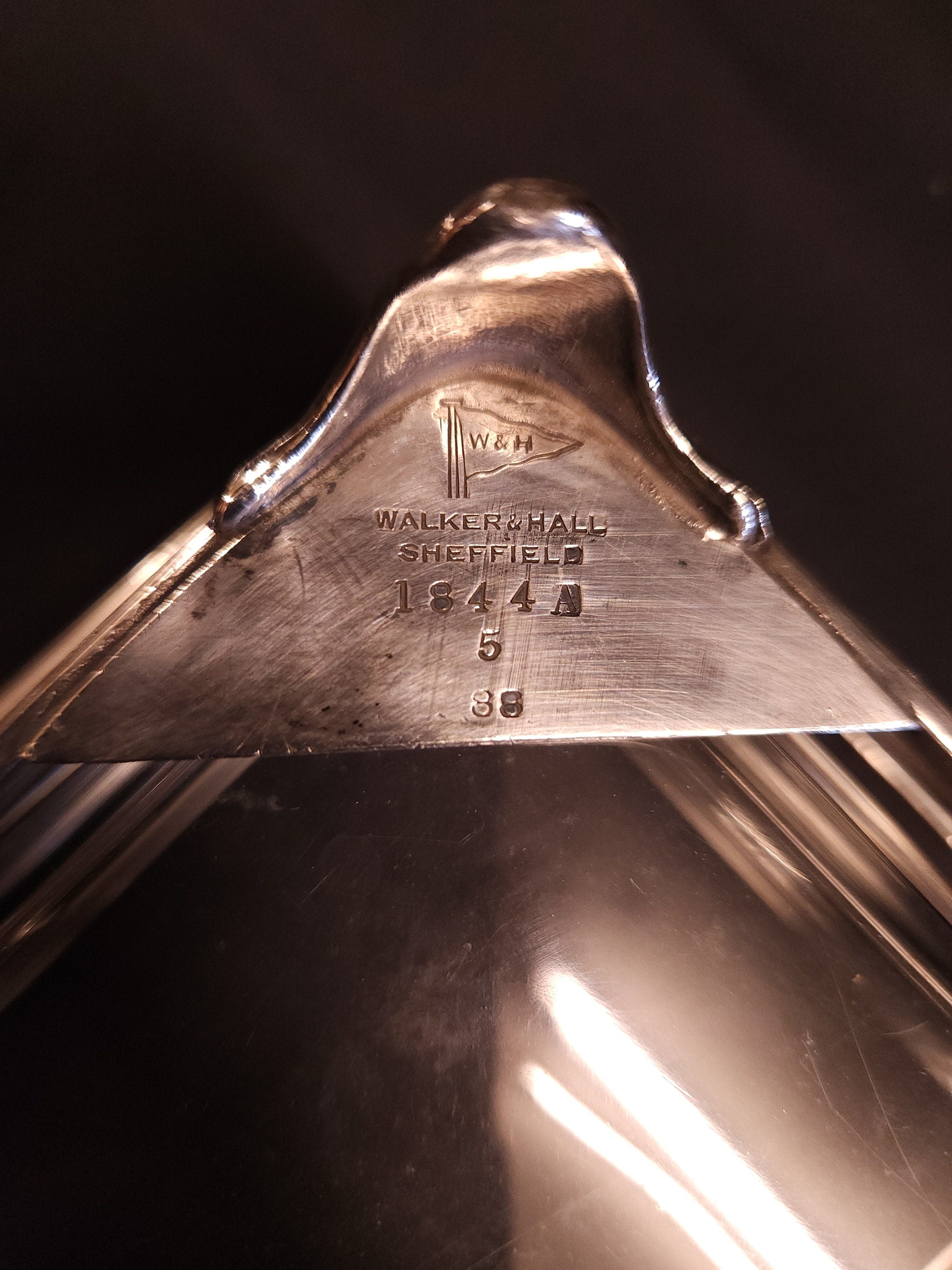 Walker & Hall Silverplate Sardine Dish