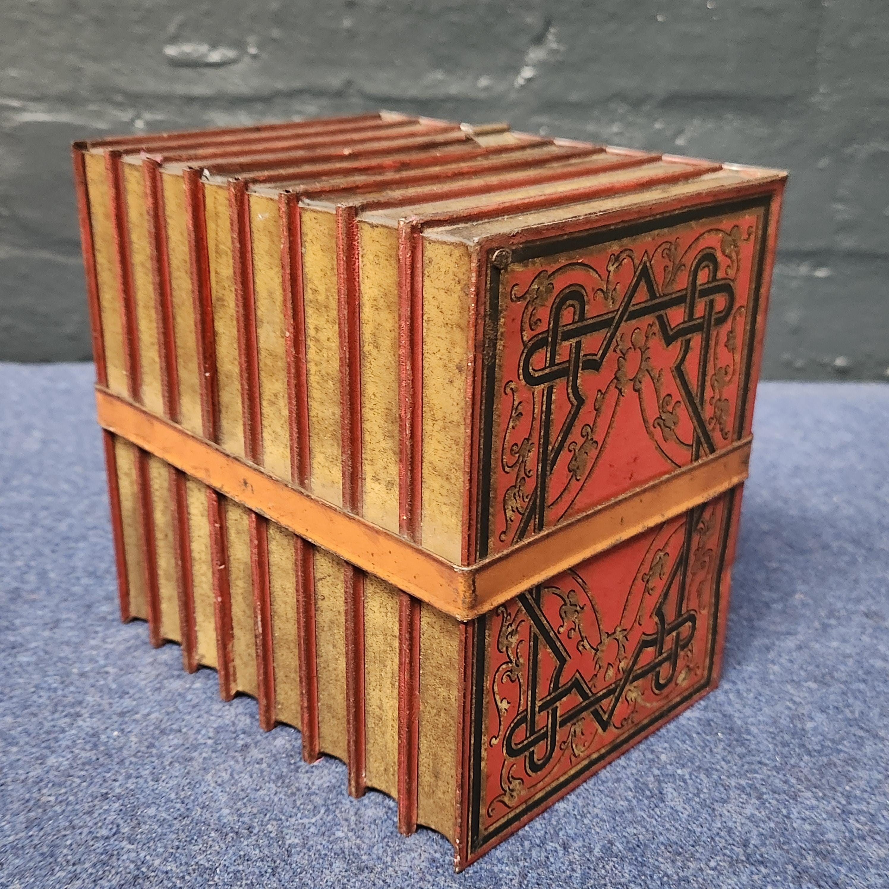 Huntley and Palmers Book Stack Biscuit Tin