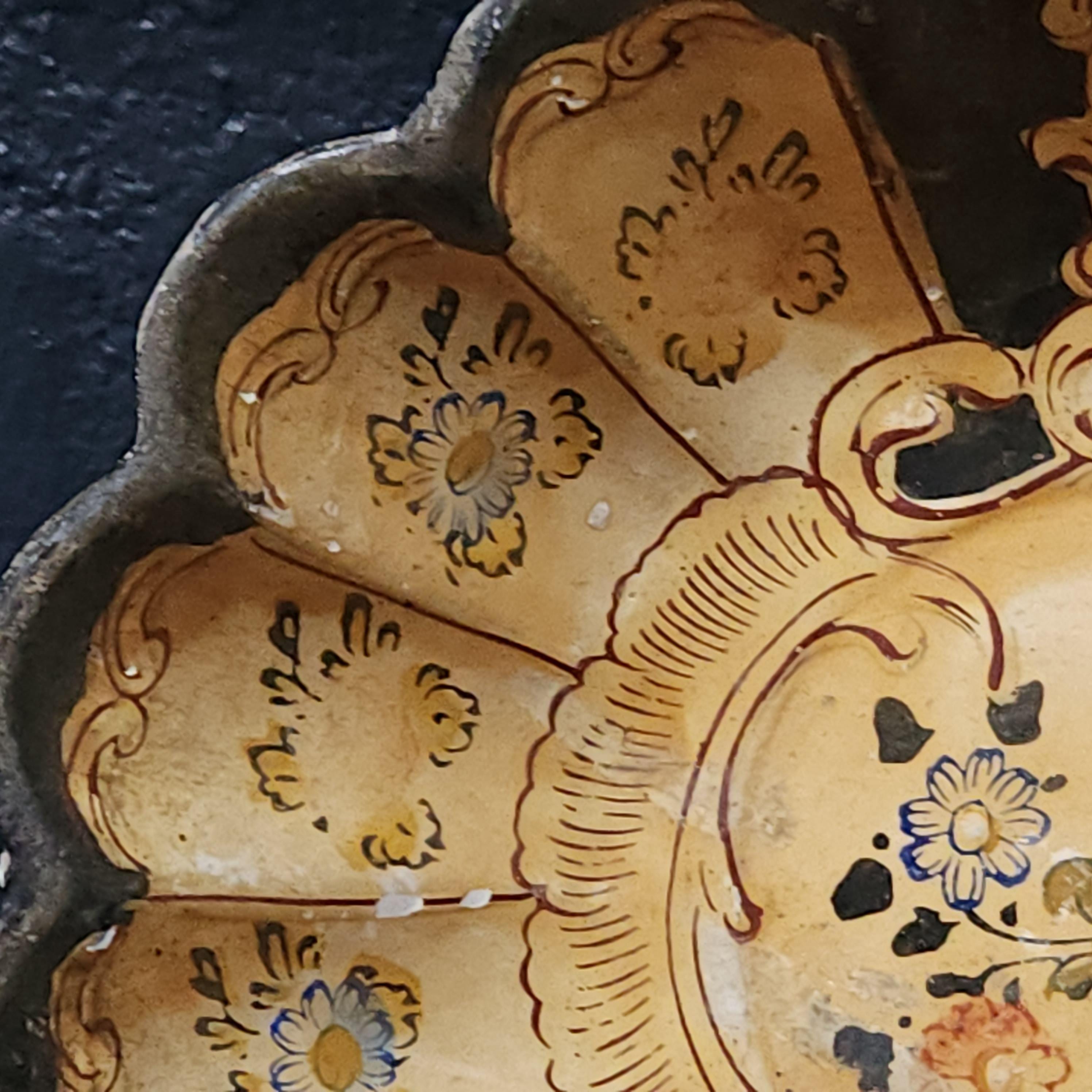 Small Decorative Papier Mache Tray, Made in Japan, Circa early 20thC