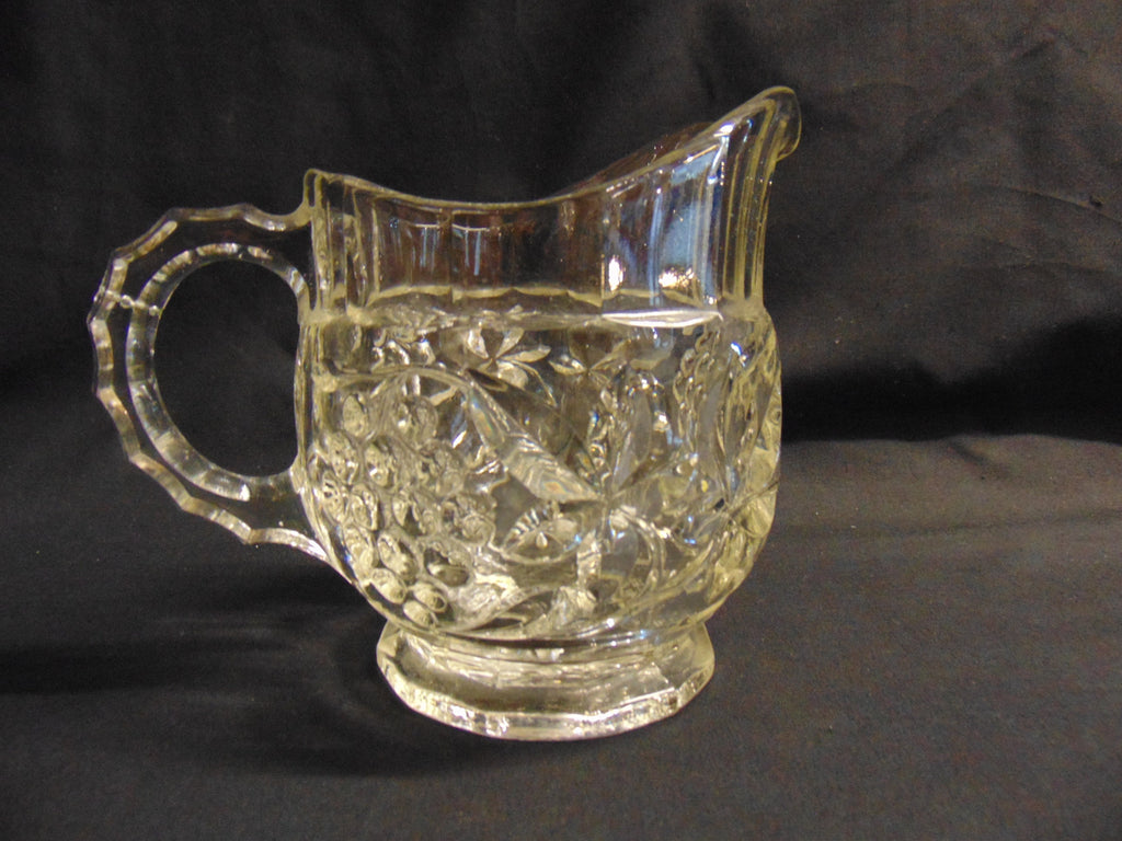 Pressed Glass Lemonade Jug