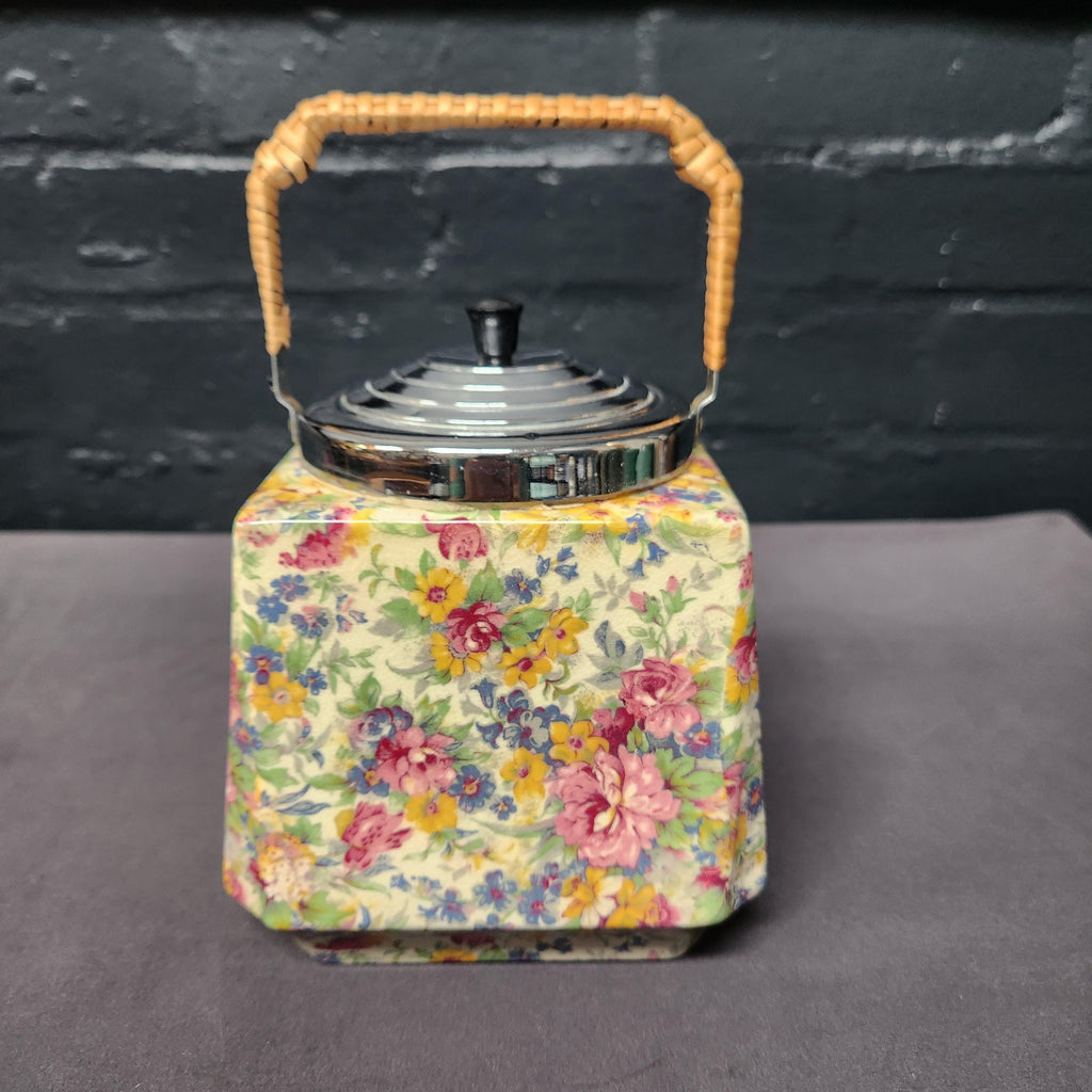 Midwinter 'Springtime' Chintz Biscuit Barrel