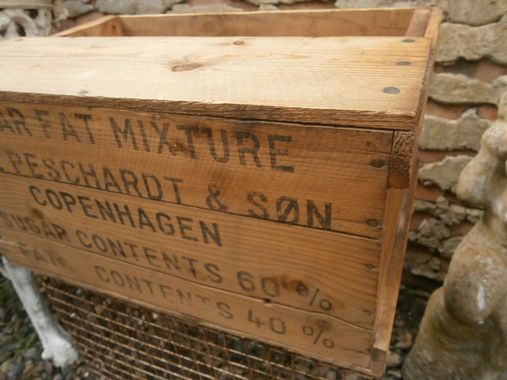 Vintage Wooden Crate -- Vintage