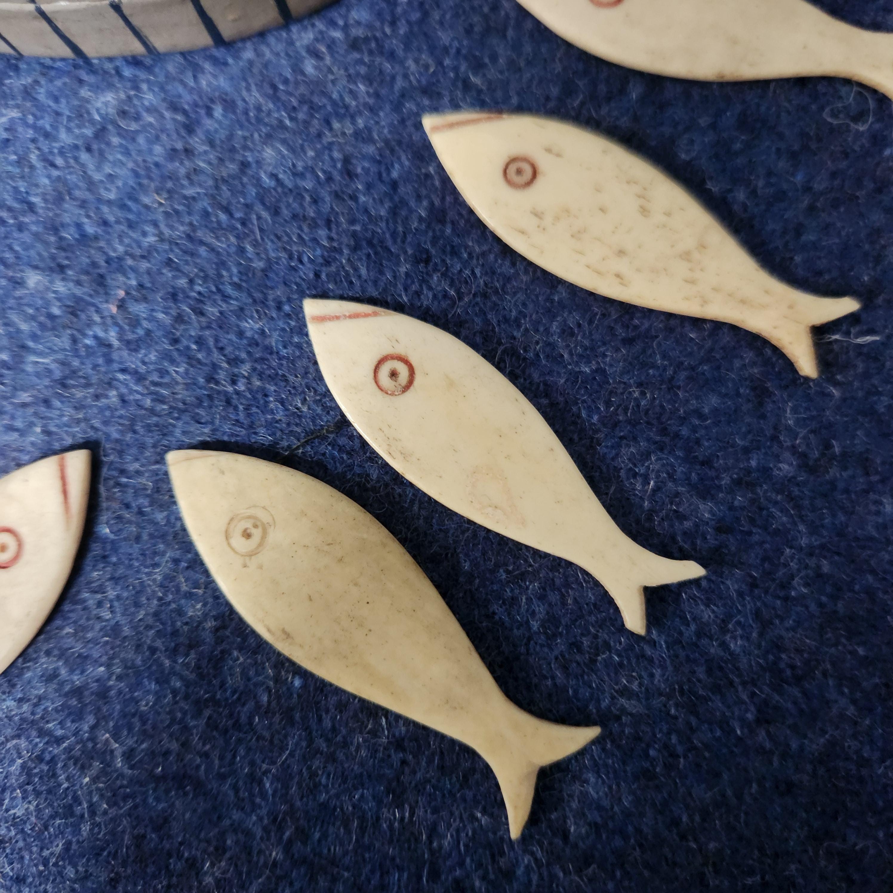 French/Anglo POW Bone Gaming Counters Circa late 18th/Early 19th C