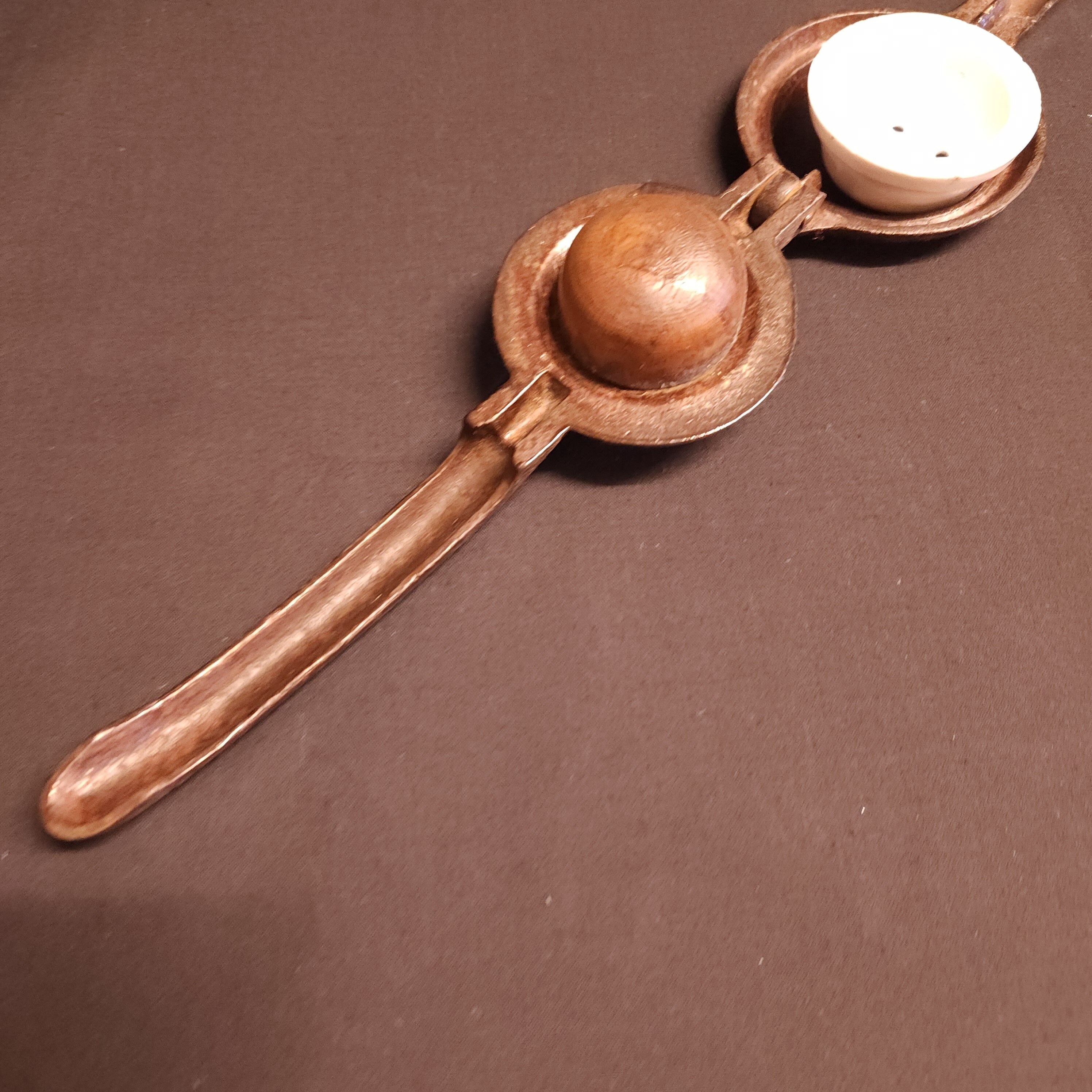 Antique Cast Iron 'The Premier' Lemon Squeezer, Juicer