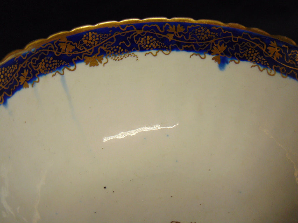 Caughley Porcelain Fluted Bowl Circa 1791-1793