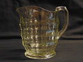 1950's Glass Lemonade Jug, Jacobean Pattern