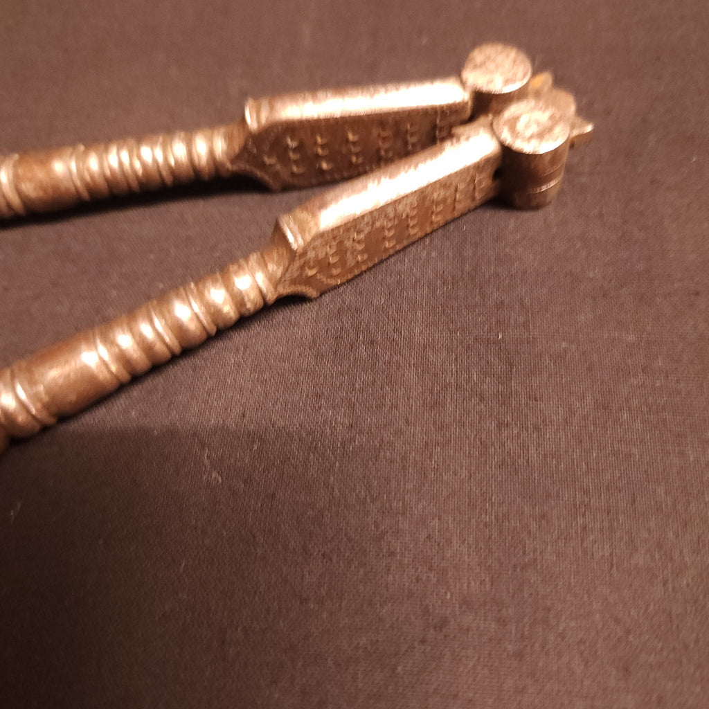 Cast Iron Nut Crackers Circa 1900