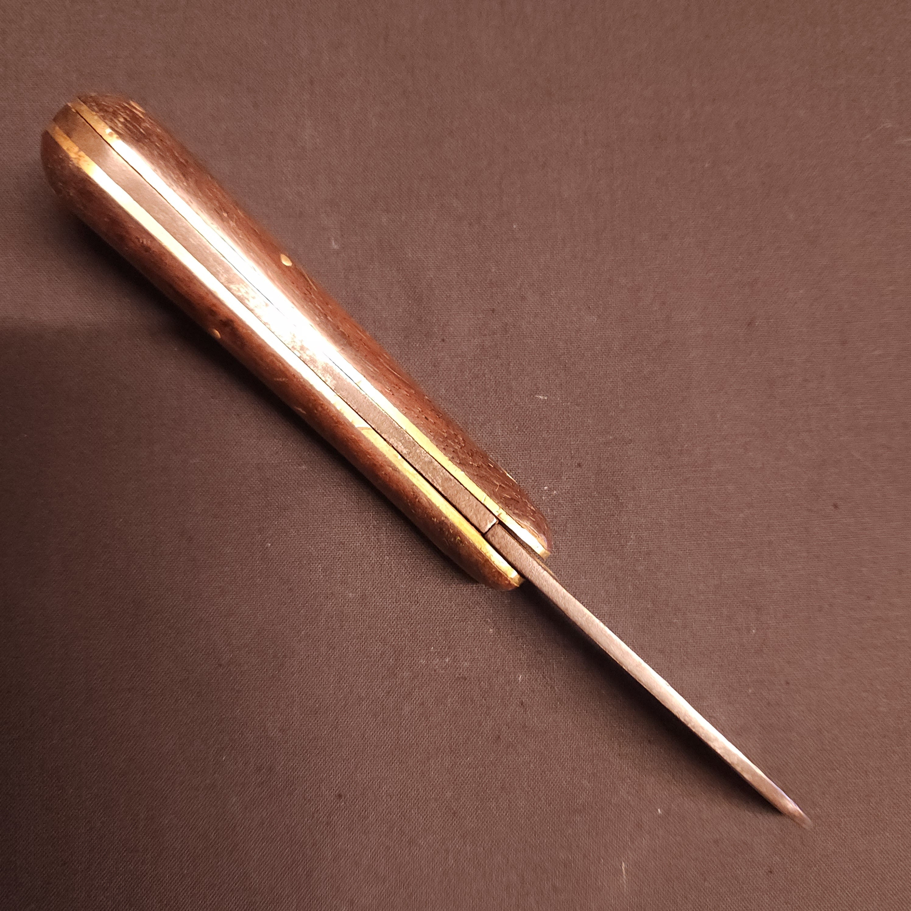 Antique Pocket Folding Pruning Tool, 1XL,  by George Wolstenholm circa 1880