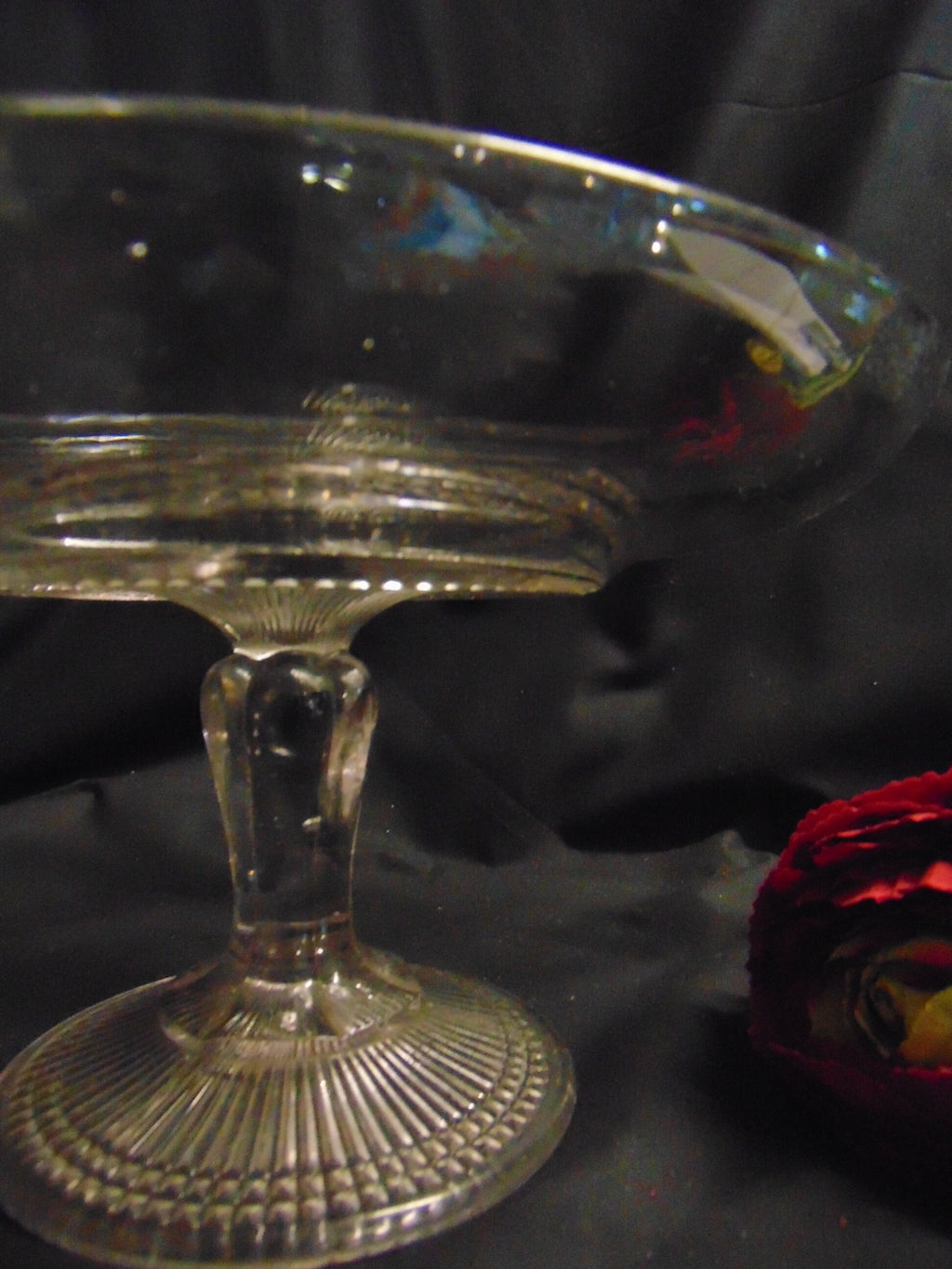 Edwardian Pressed Glass Comport