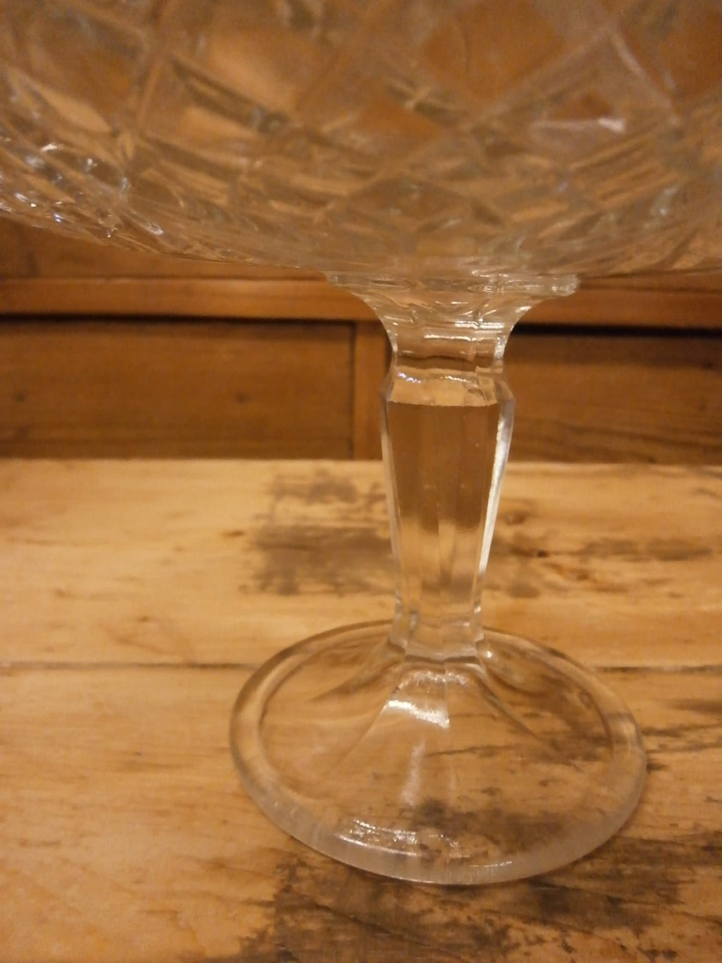 Edwardian Pressed Glass Comport