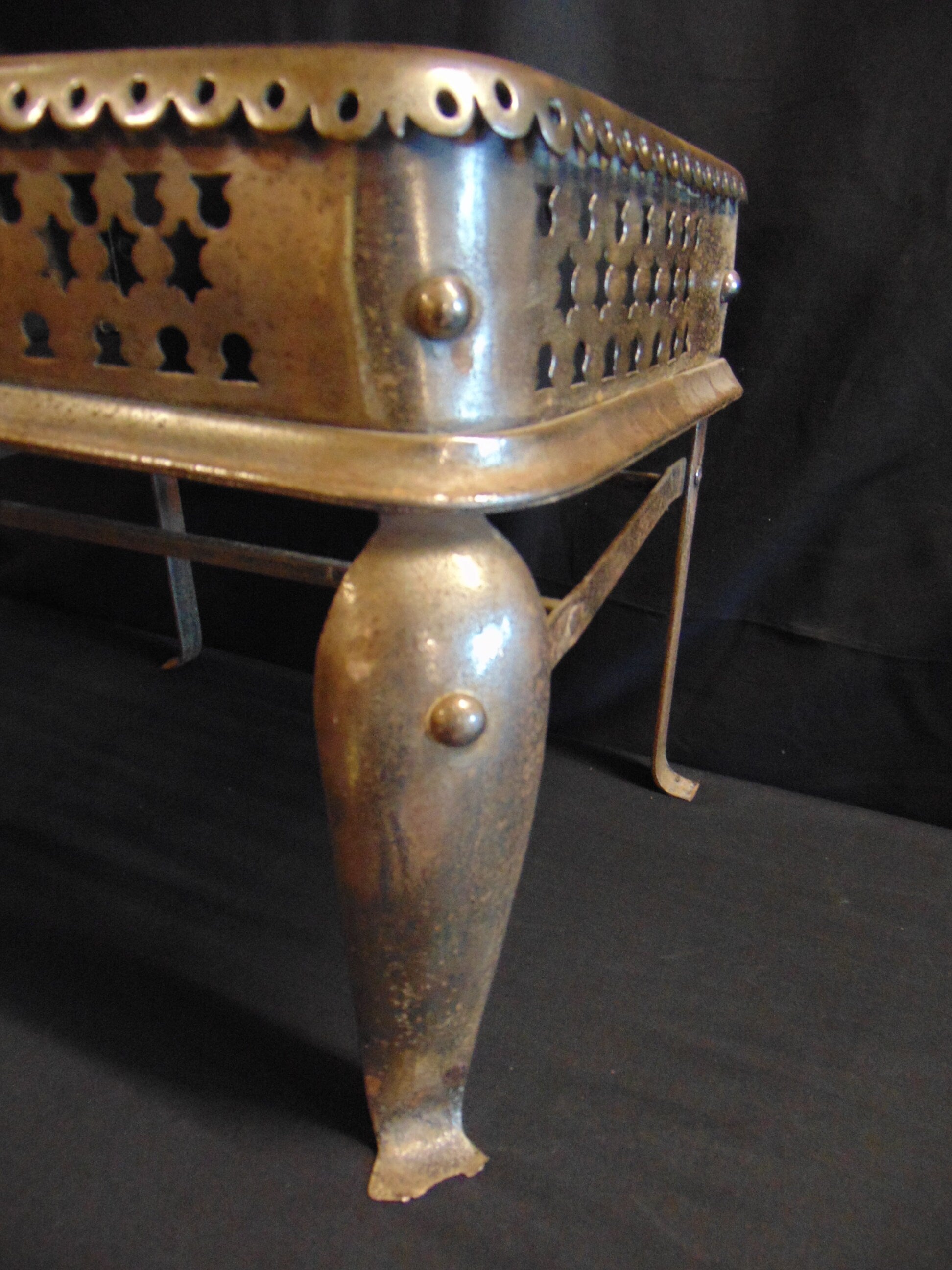 19th Century Steel Footman.