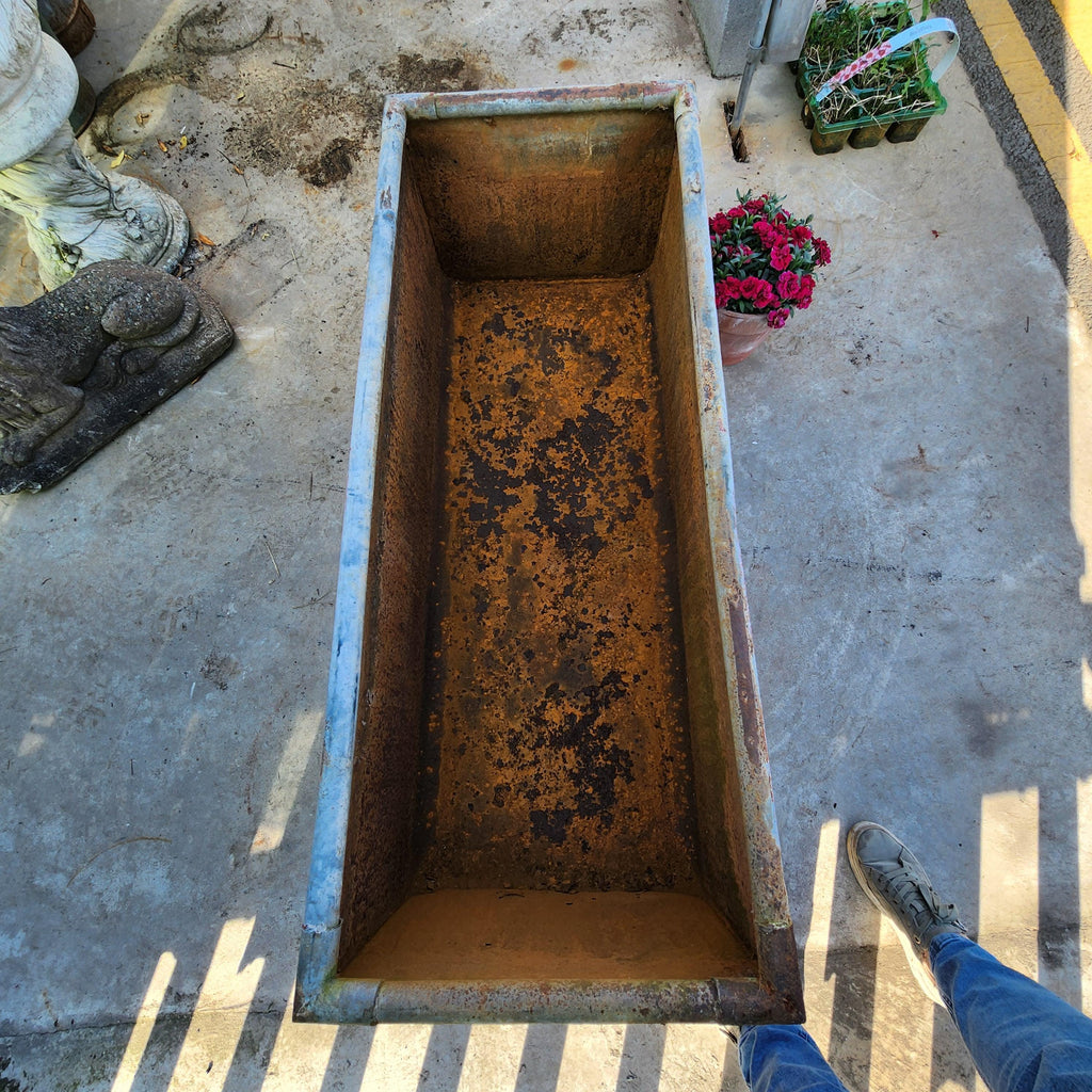 Old Galvanised Water Trough - Planter Only