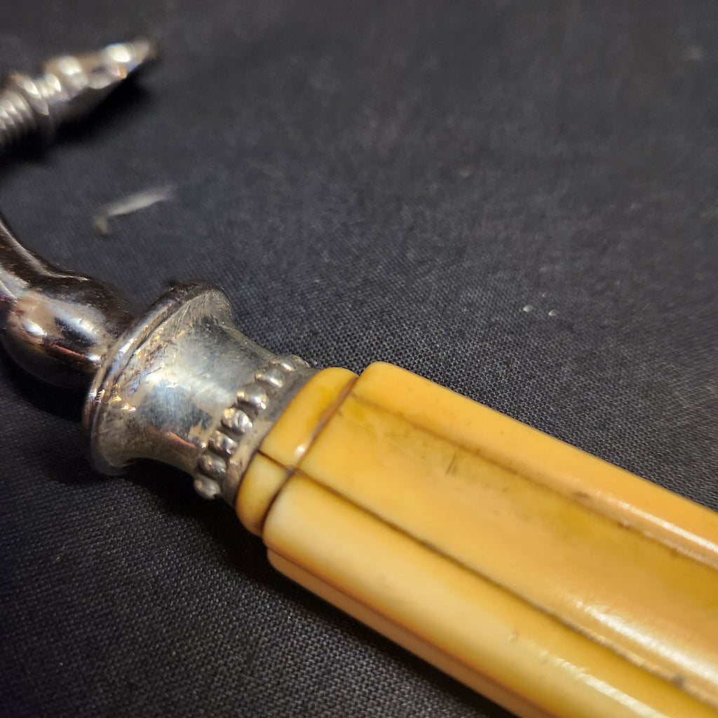 Bone Handled, French, Ham Bone Holder