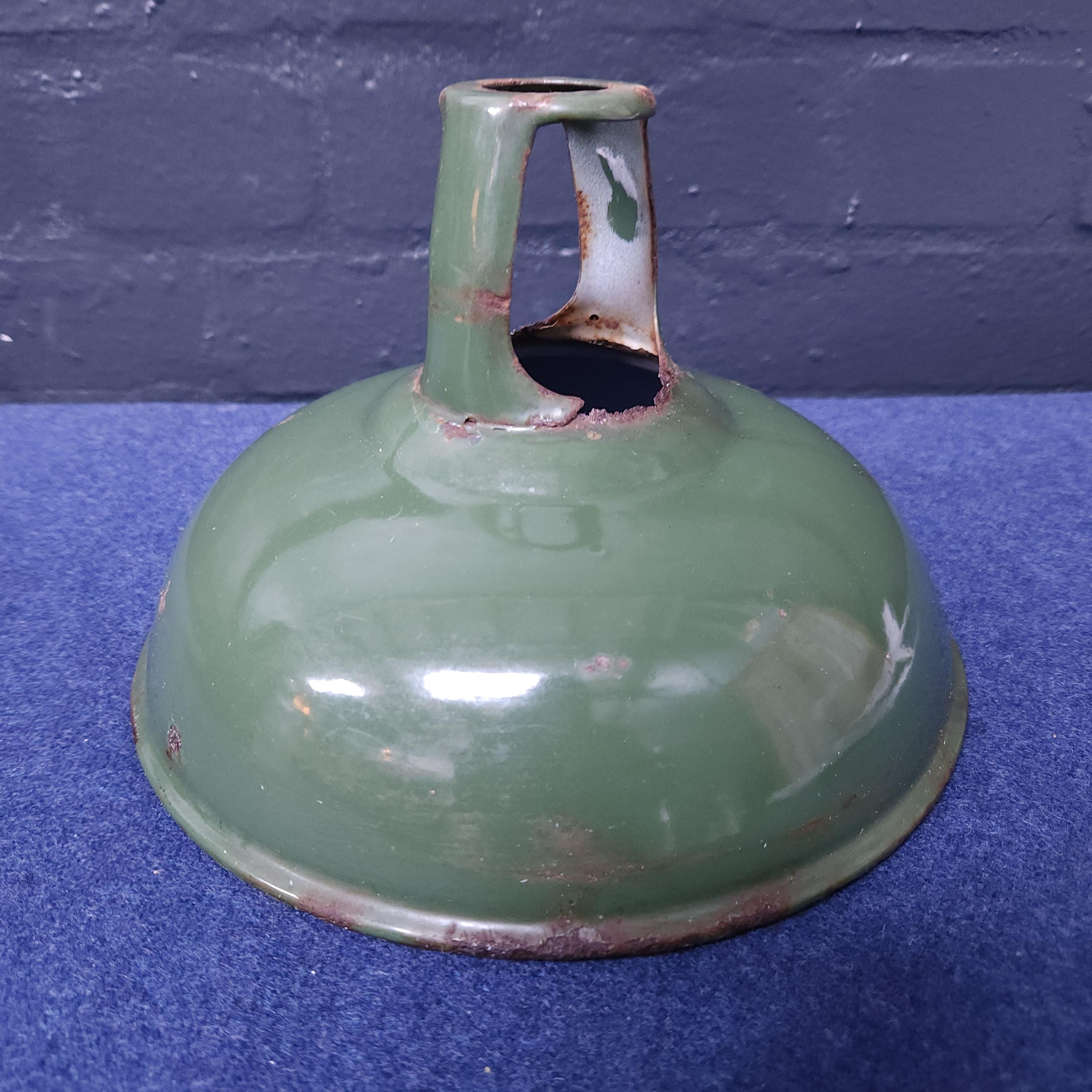 Green Enamel Industrial Ceiling Light Shades