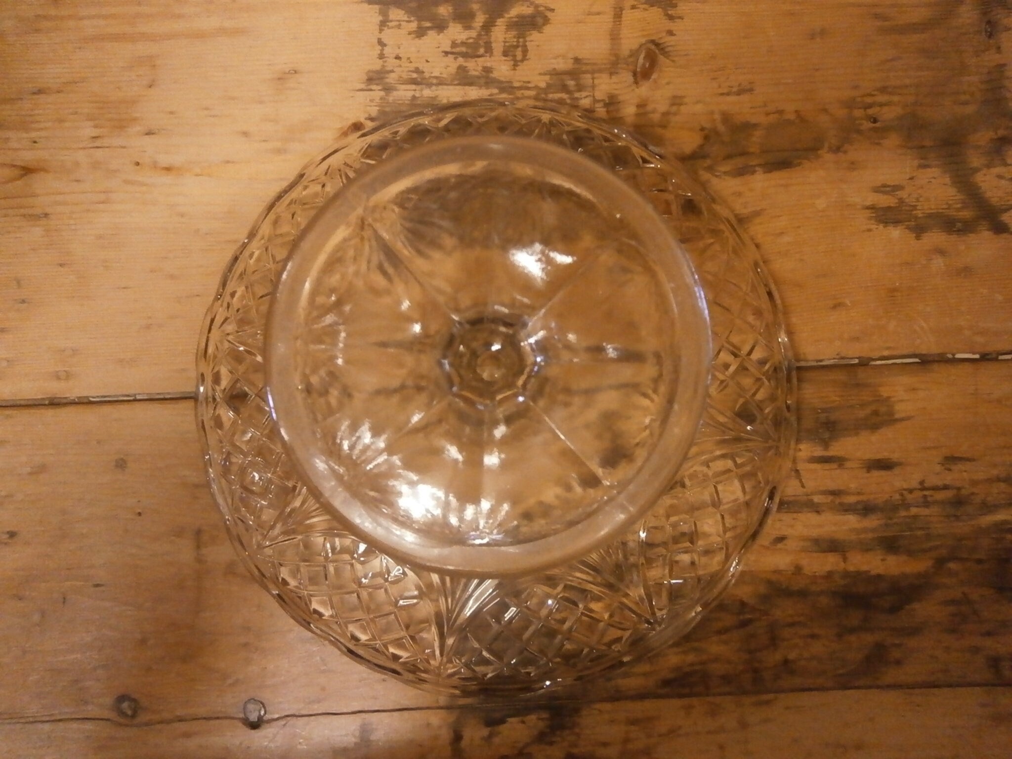Edwardian Pressed Glass Comport