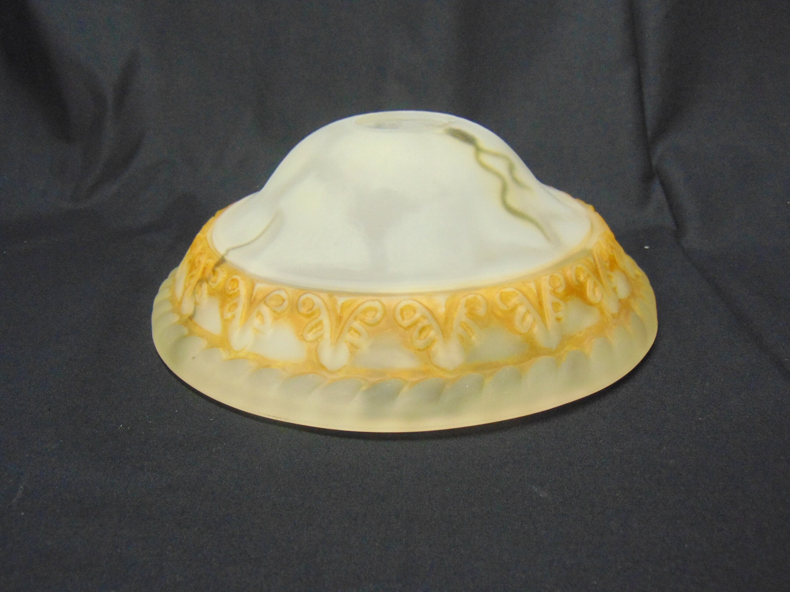 Pressed Glass Lightshade - Vintage