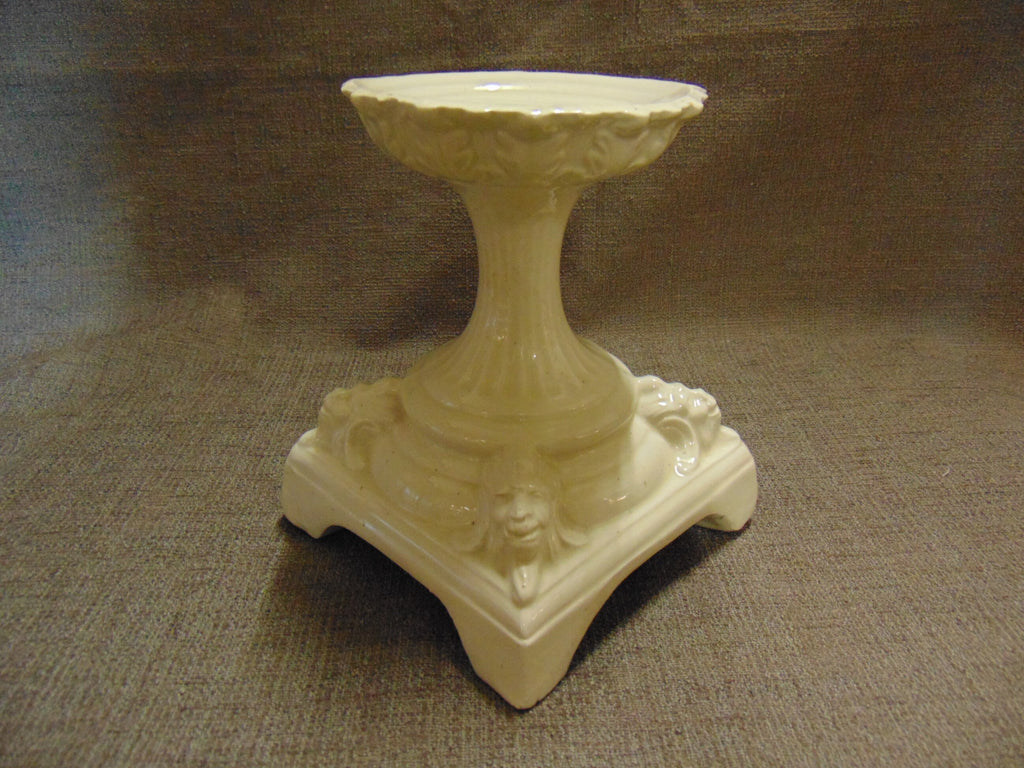Victorian White Stoneware Food Stand