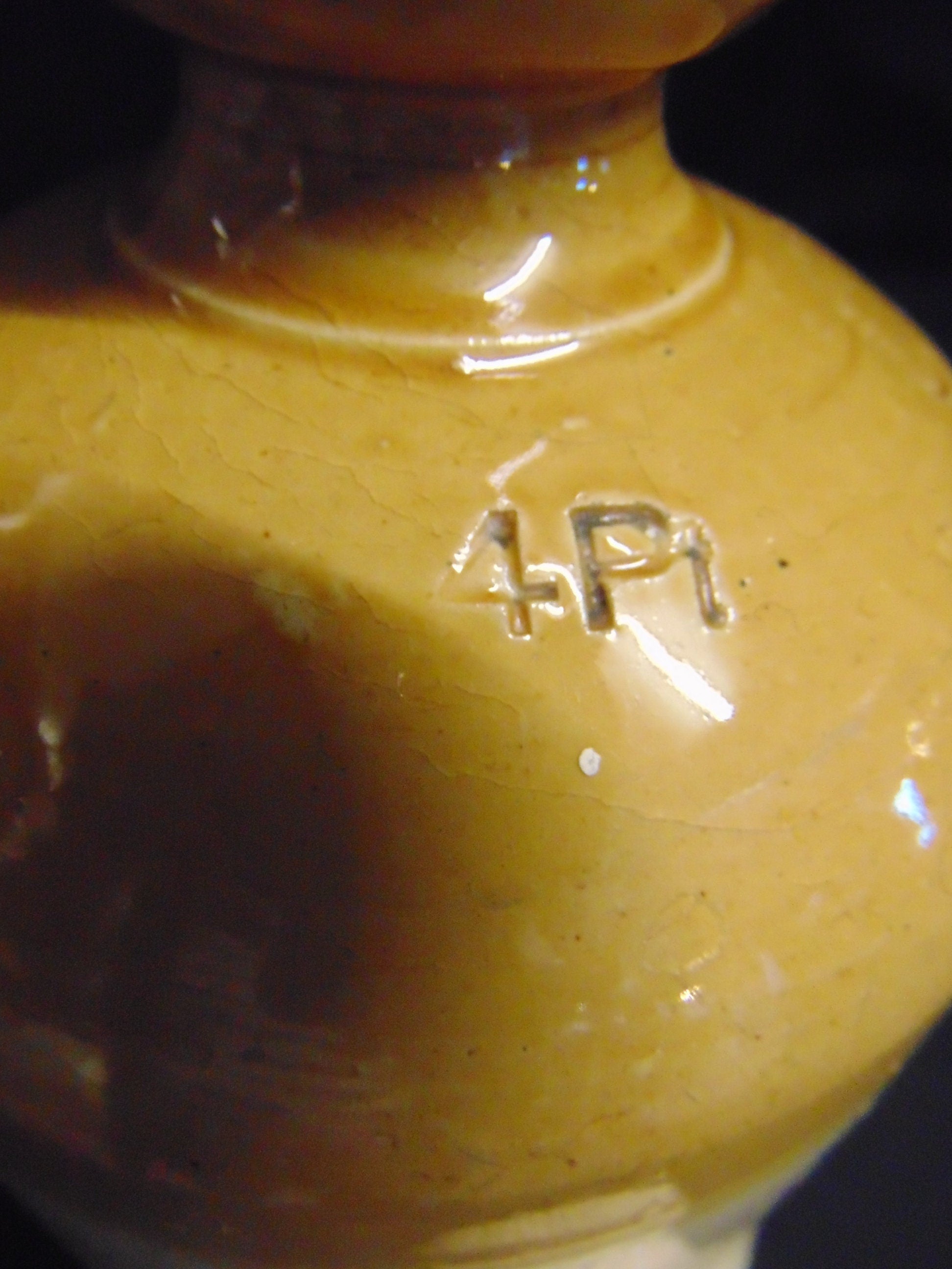 Late 19thC Stoneware Hot Water Bottle - Vince Powell & Co, Bristol