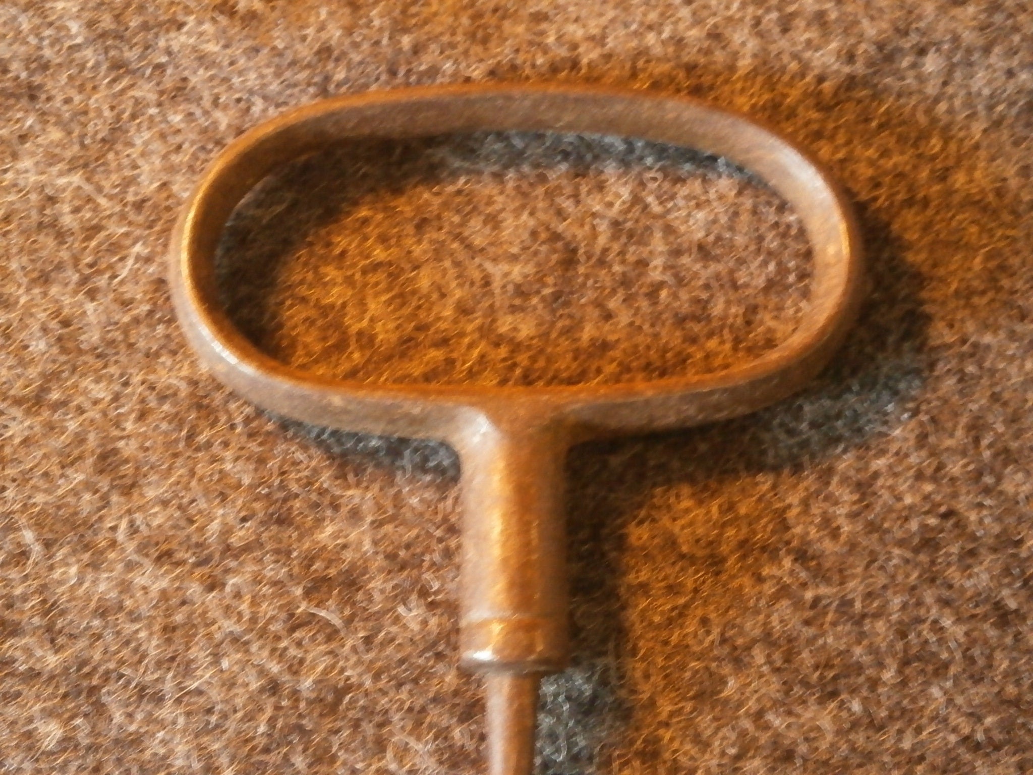 Antique Cast Metal Corkscrew
