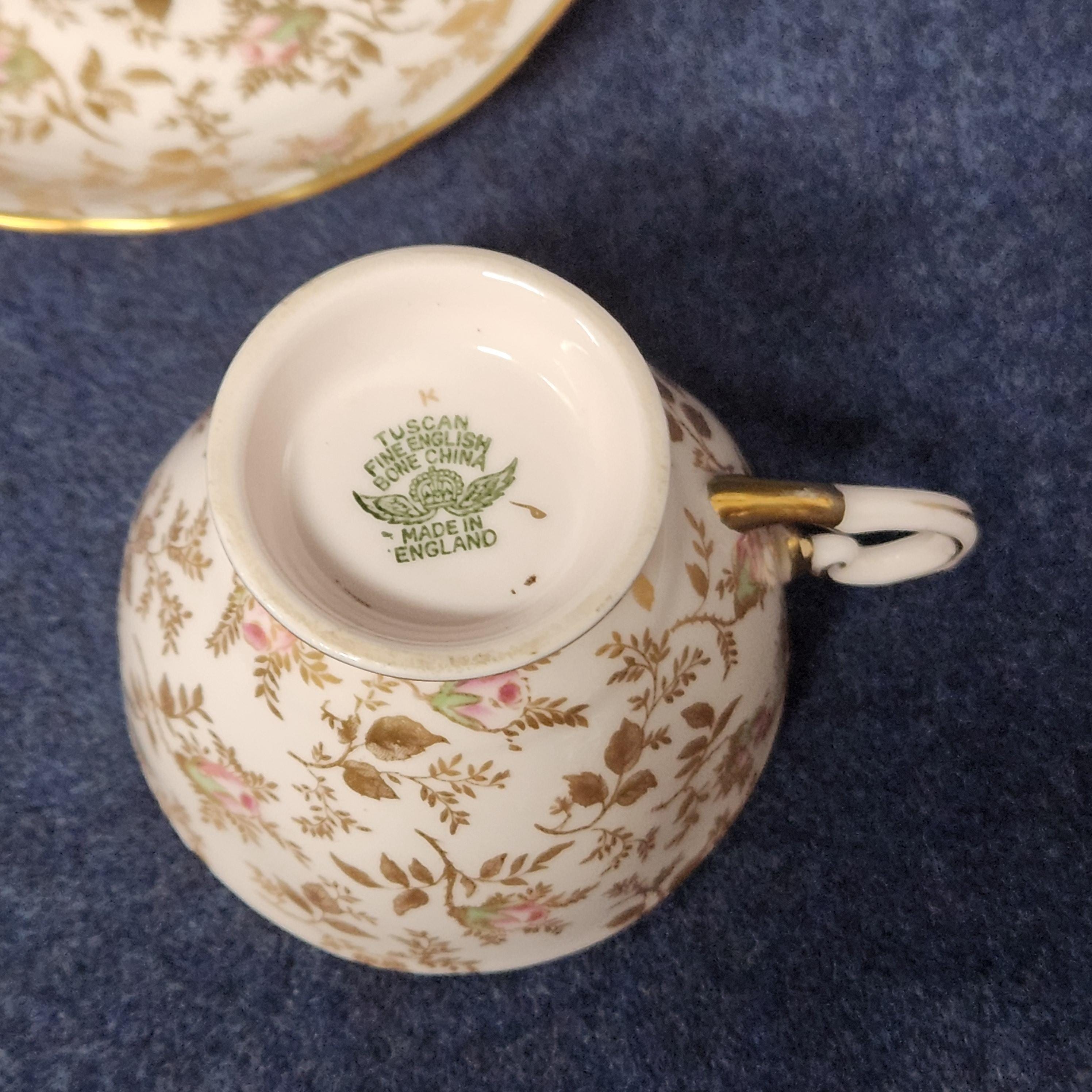 Tuscan "Sunshine" Cup and Saucer