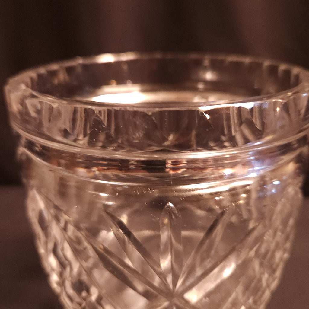Cut Glass Ice Bucket